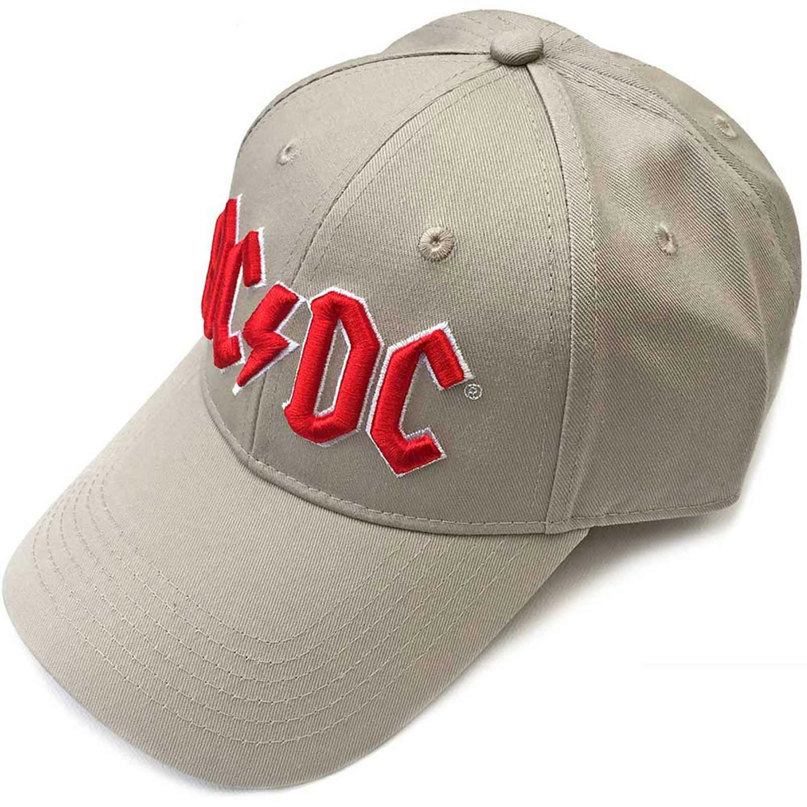Paradiso Clothing Unisex Red Ac/Dc Voltage Band Logo Baseball Cap