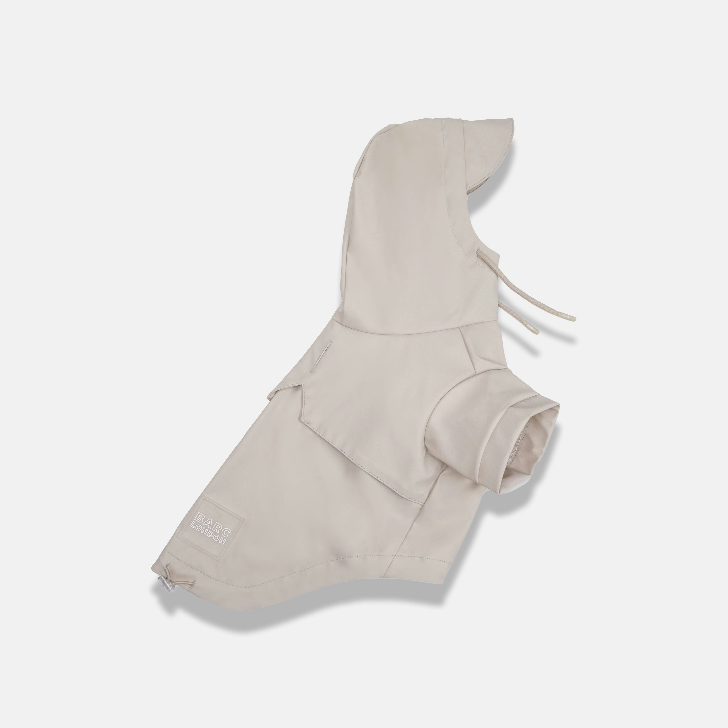 Barc London Beige Dog Raincoat - Stone - Xs