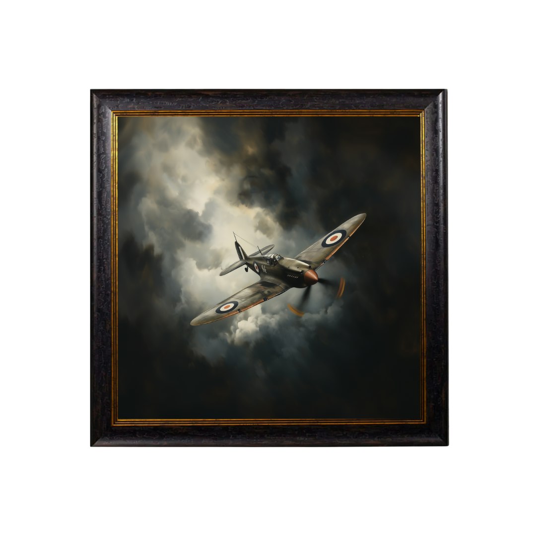 Rackhams Fighting Jets Square - 44 X 44 Cm - Oxford Square - Spitfire