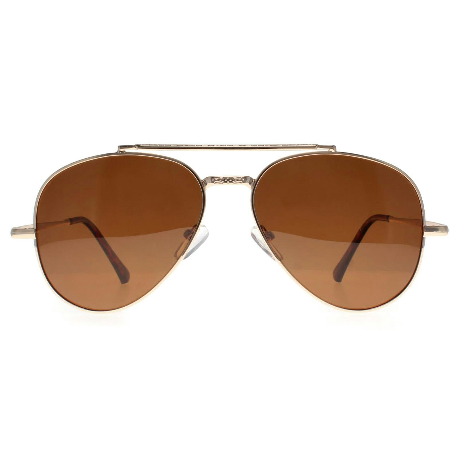 Montana Unisex Gold Mp185 Shiny Sunglasses