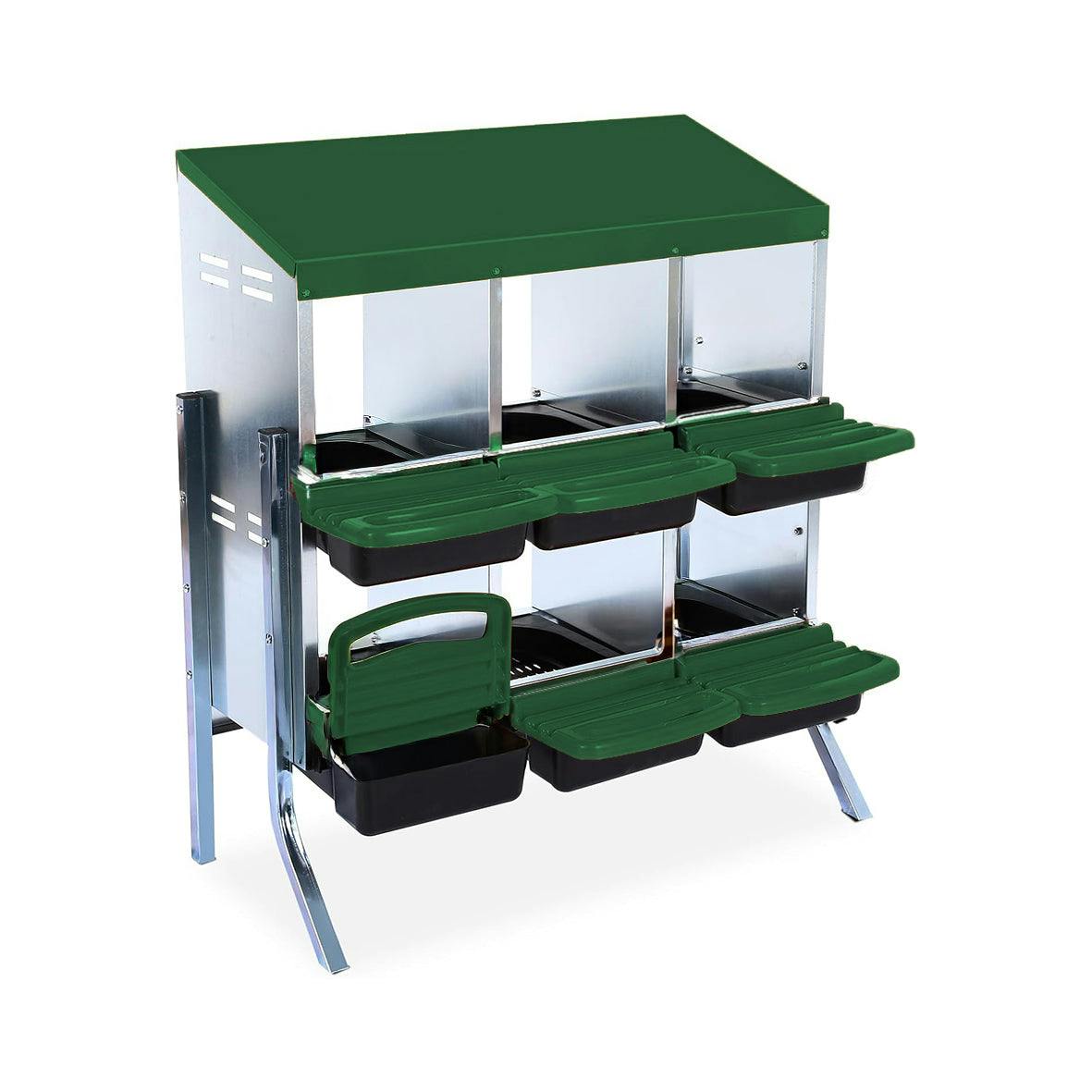 Nicoman Metal Chicken Nest Box – Sturdy, Hygienic & Organised