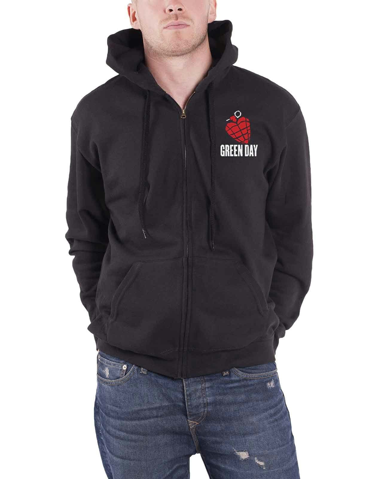 Paradiso Clothing Unisex Green Day American Idiot Hoodie - Xl