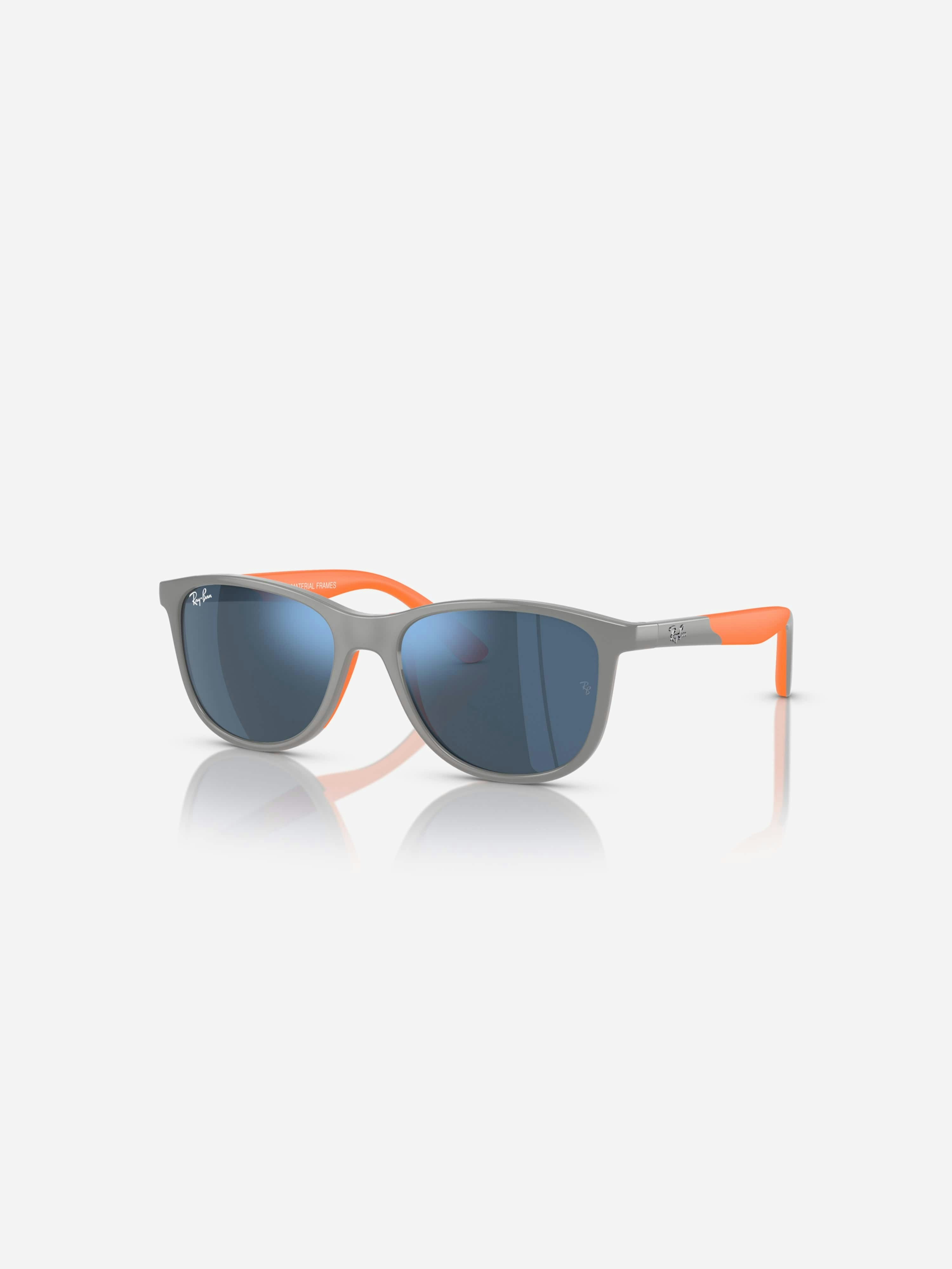 Ray-Ban Bio-Based Square Sunglasses - Unisex - Sunglasses - Gray - One Size - Kids - Image 3