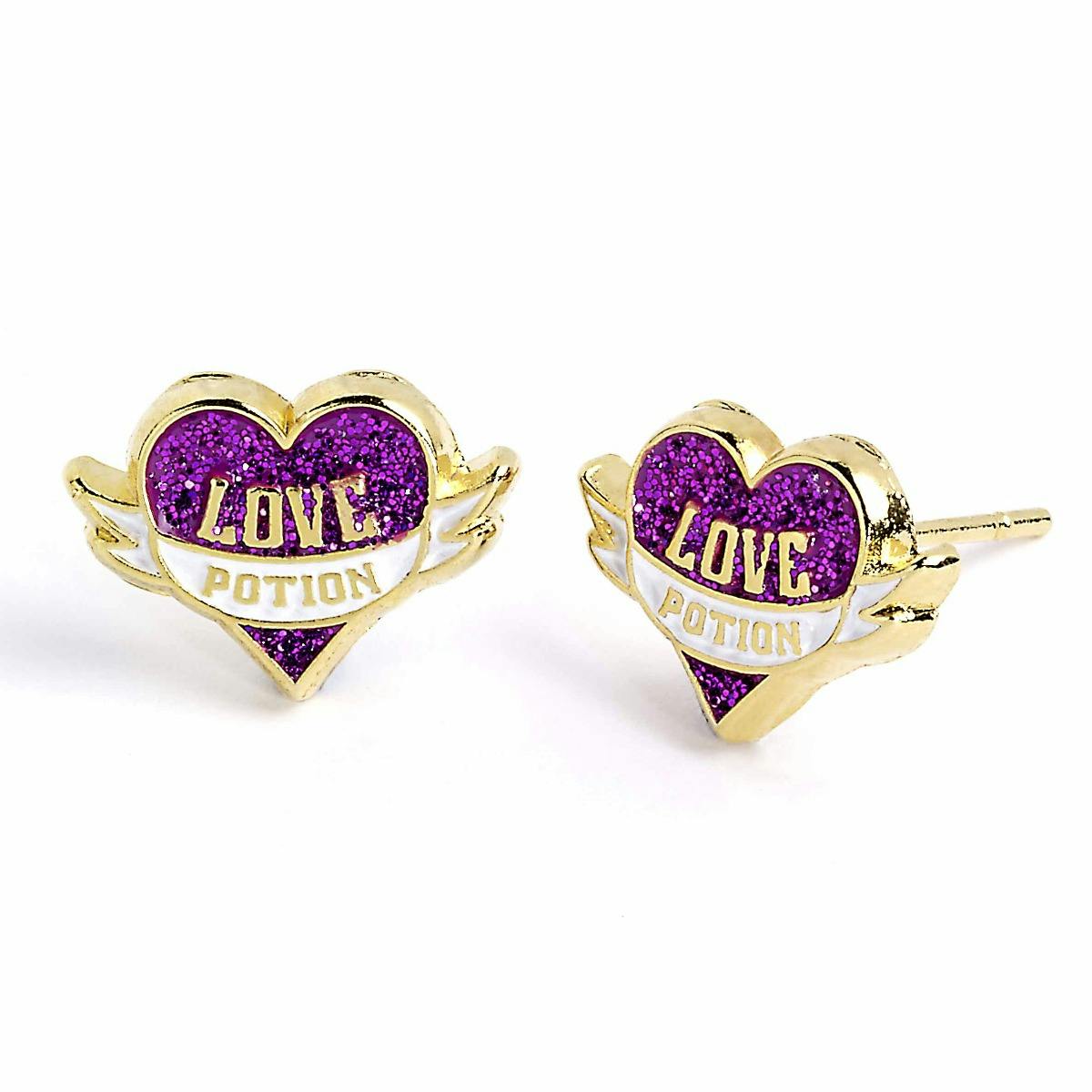 The Carat Shop Gold Harry Potter Love Potion Stud Earrings