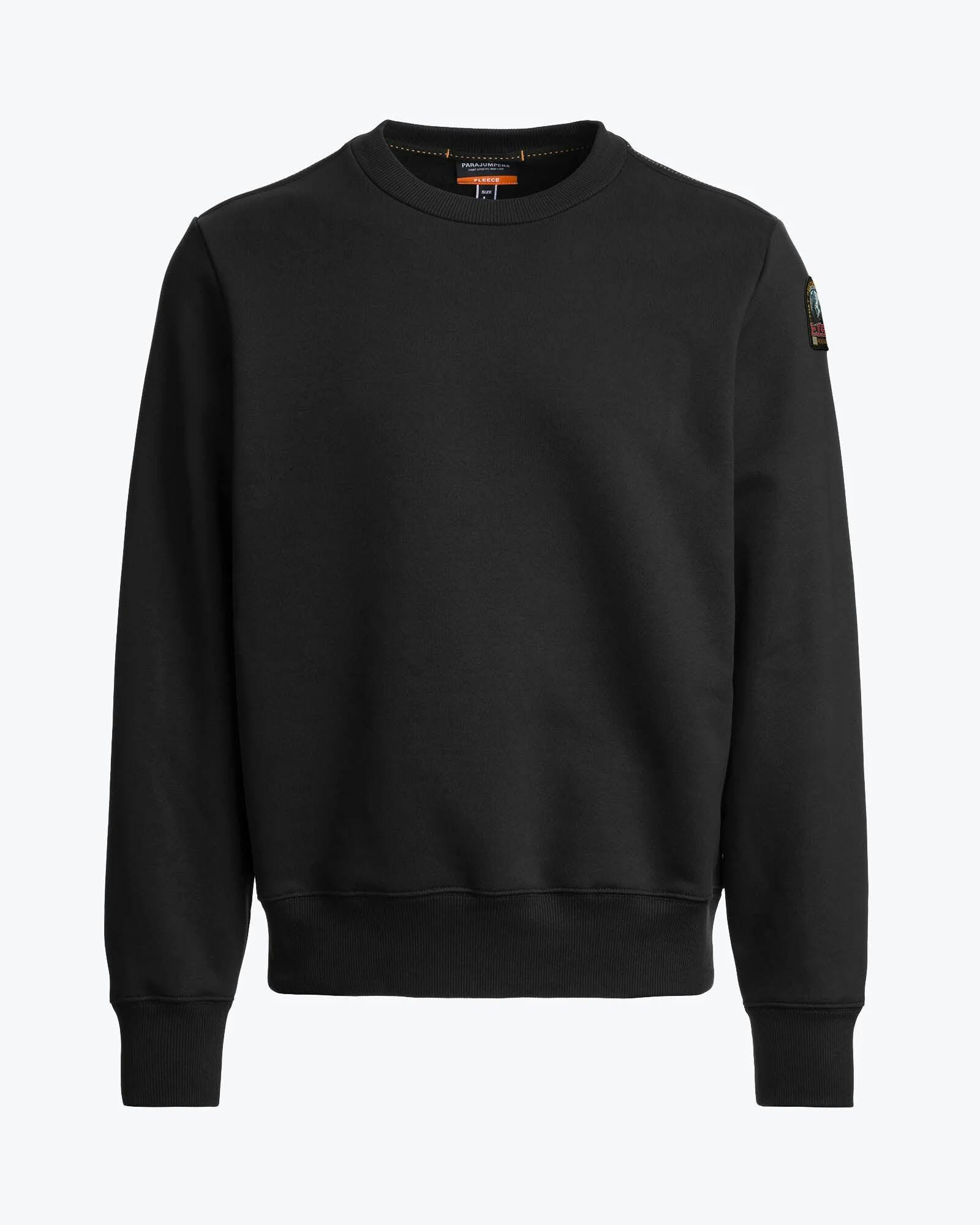 Parajumpers Men's Black K2 Crew Neck Sweatshirt - 541 - 541 - L