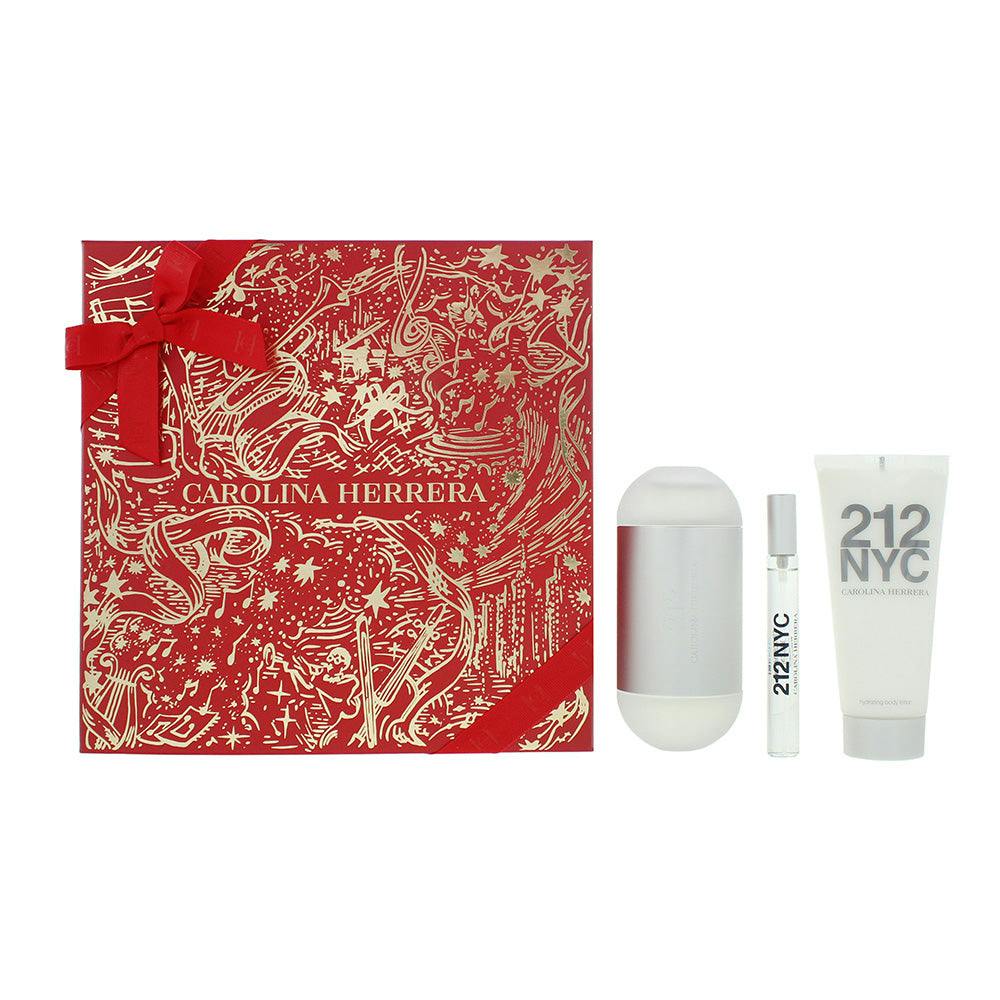 Carolina Herrera 212 NYC EDT 100ml, EDT 10ml + Body Lotion 100ml Gift Set Her - Image 5