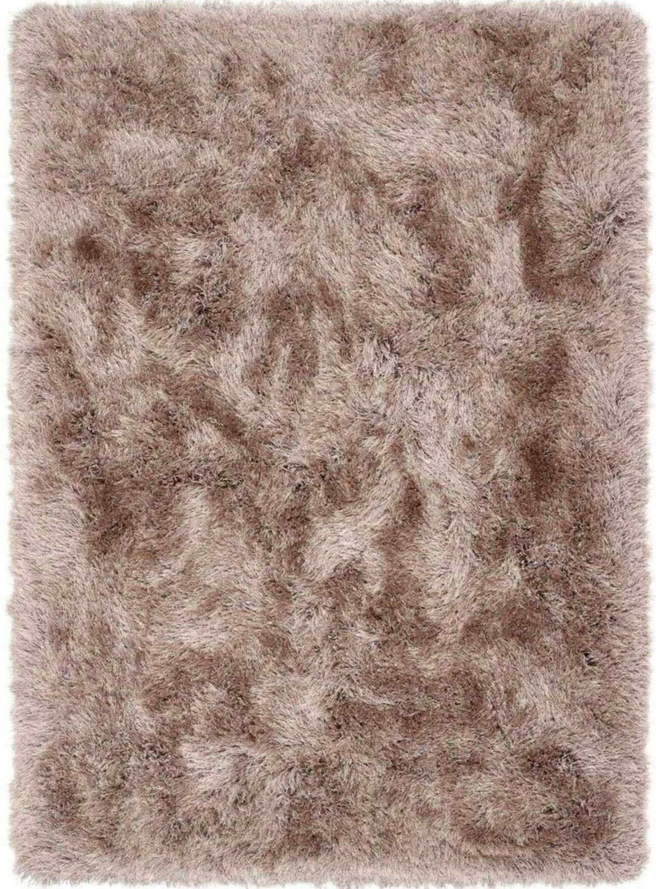 The Rugs Extravagance Mink Shaggy Rug - 80X150 Cm