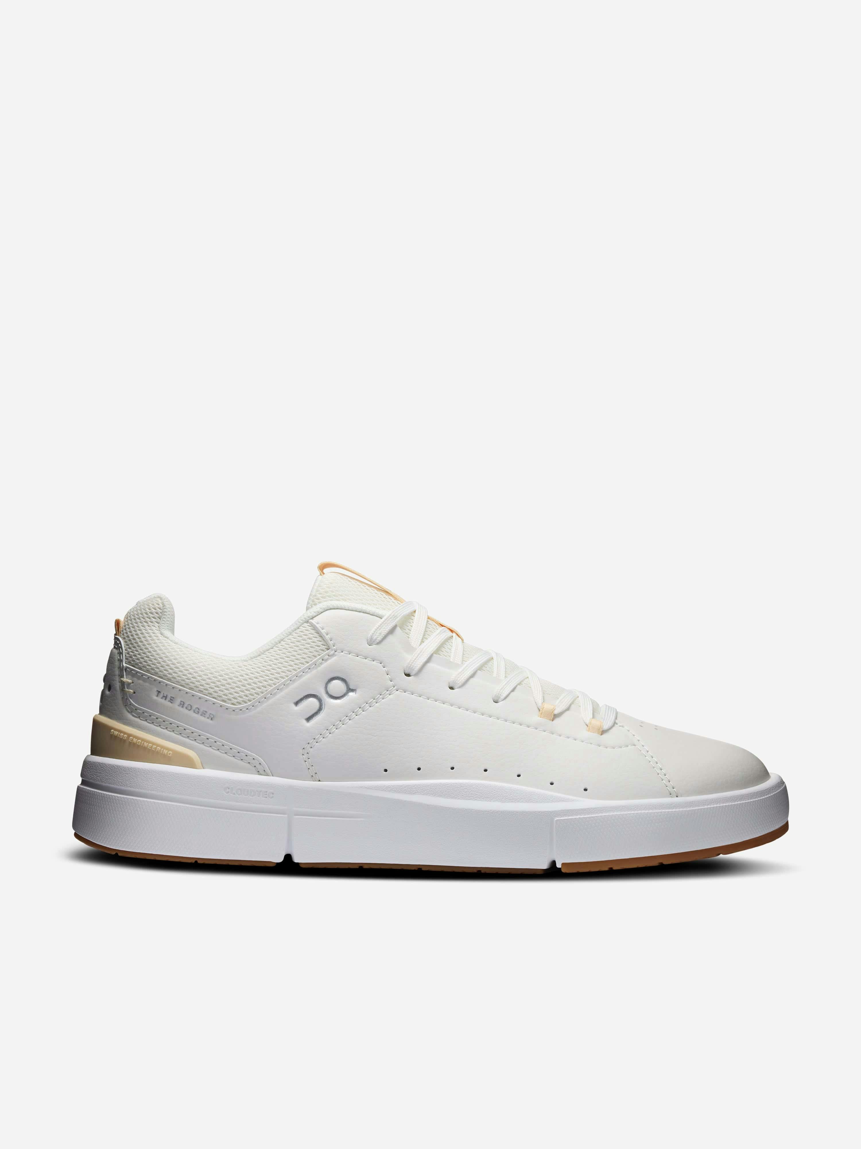 On Running White Kids The Roger Trainers In - Eu 38.5 Uk 5.5
