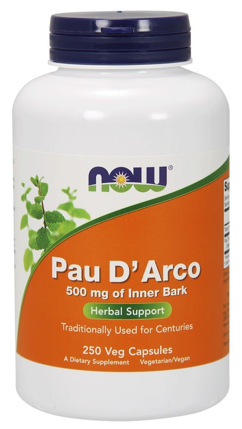 Now Foods Pau D'arco, 500Mg, 250 Vegetarian Capsule - Image 7