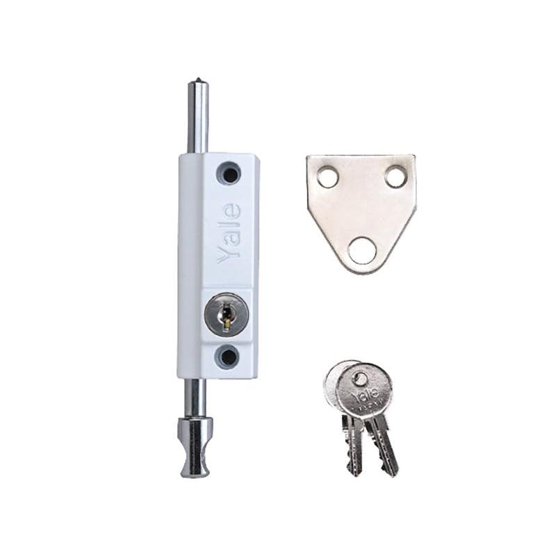 Yale Locks P124 Door Push Bolt - Multi Colour - Multi Colour