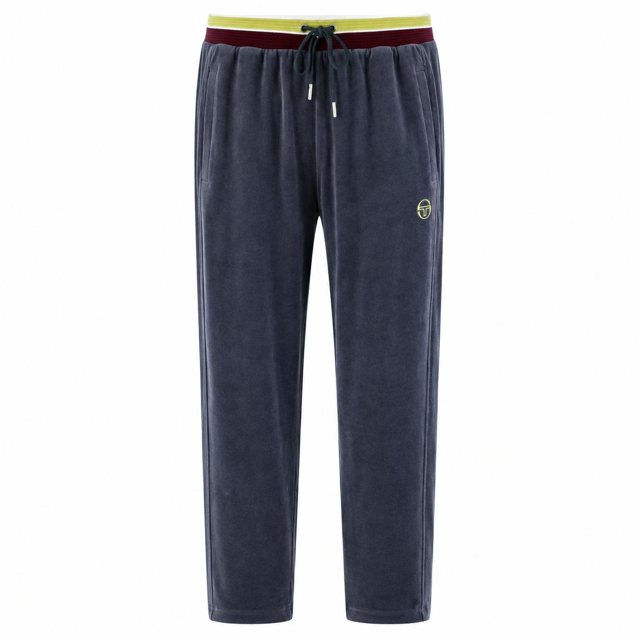 Sergio Tacchini Sartori Velour Track Pant Joggers Turbulence - L