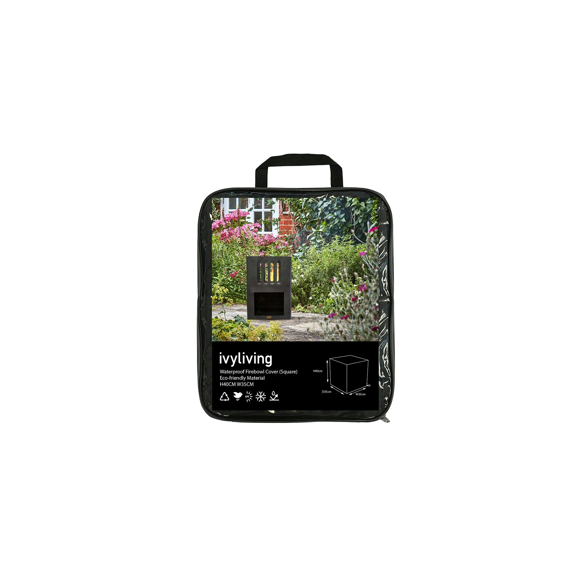 Rackhams Waterproof Firebowl Cover (Square)