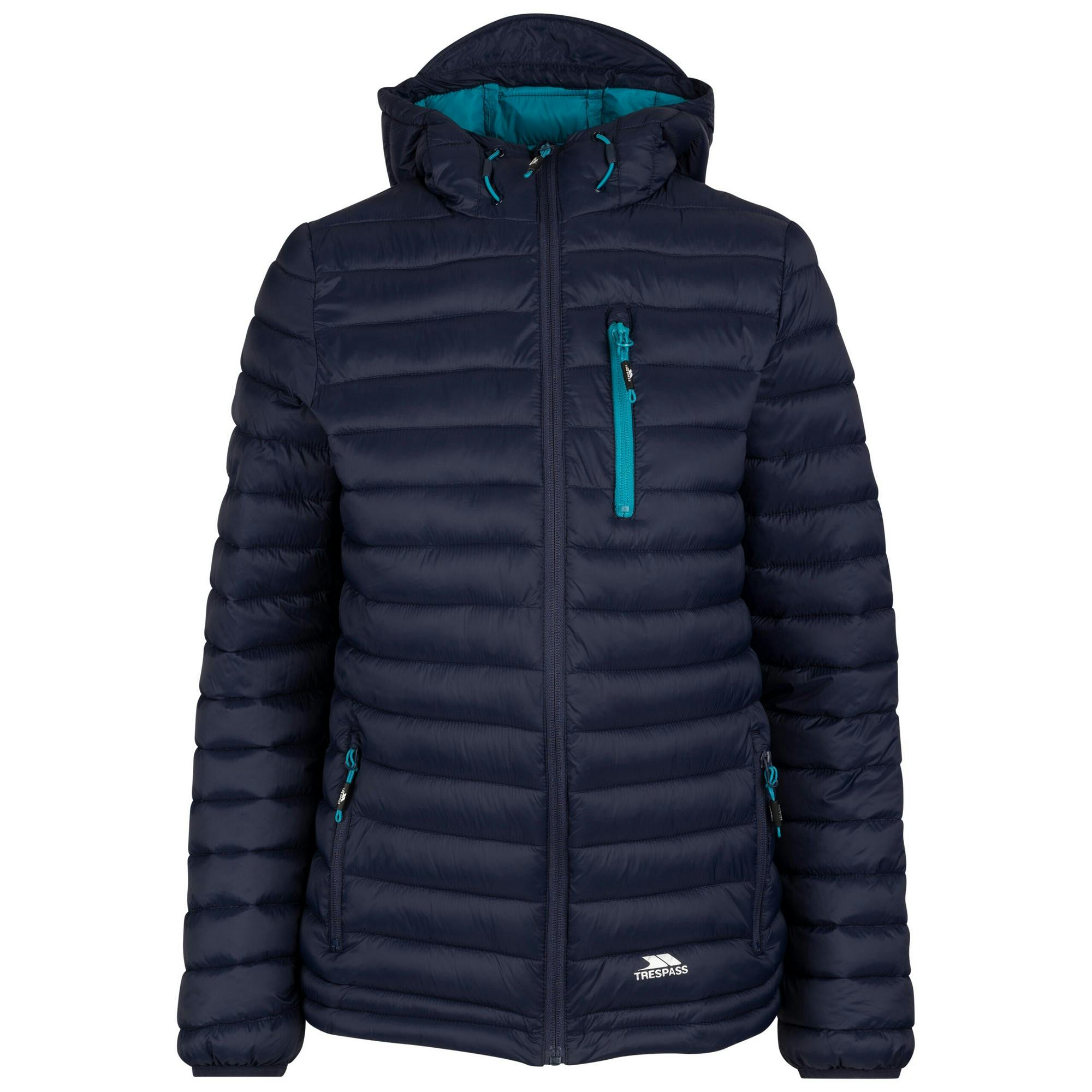 Trespass Women's / Lenka B Padded Jacket - Navy - Xl - Navy - 100% Polyamide