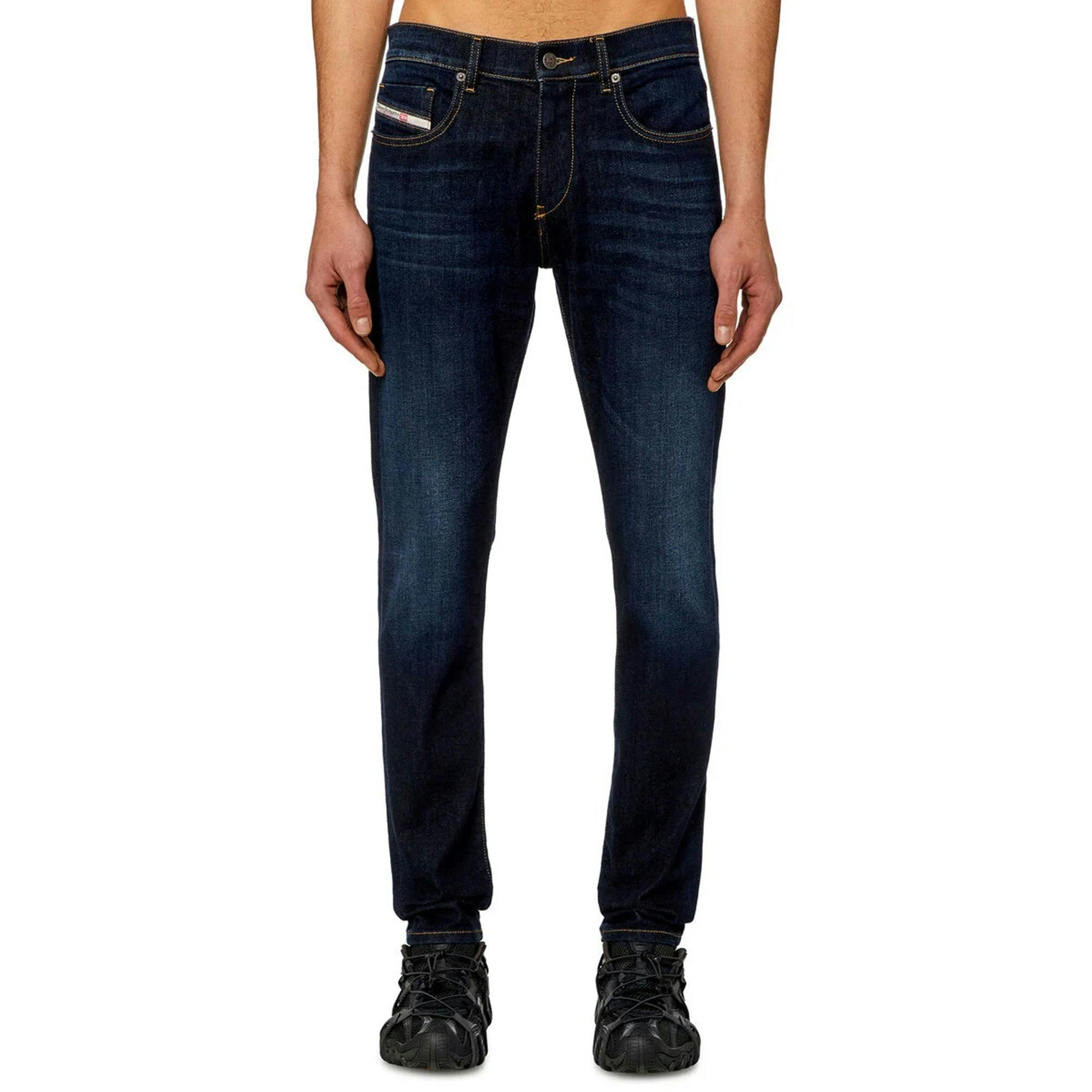 Diesel Red D-Strukt Slim Fit Jeans - 009Zs - 32/34