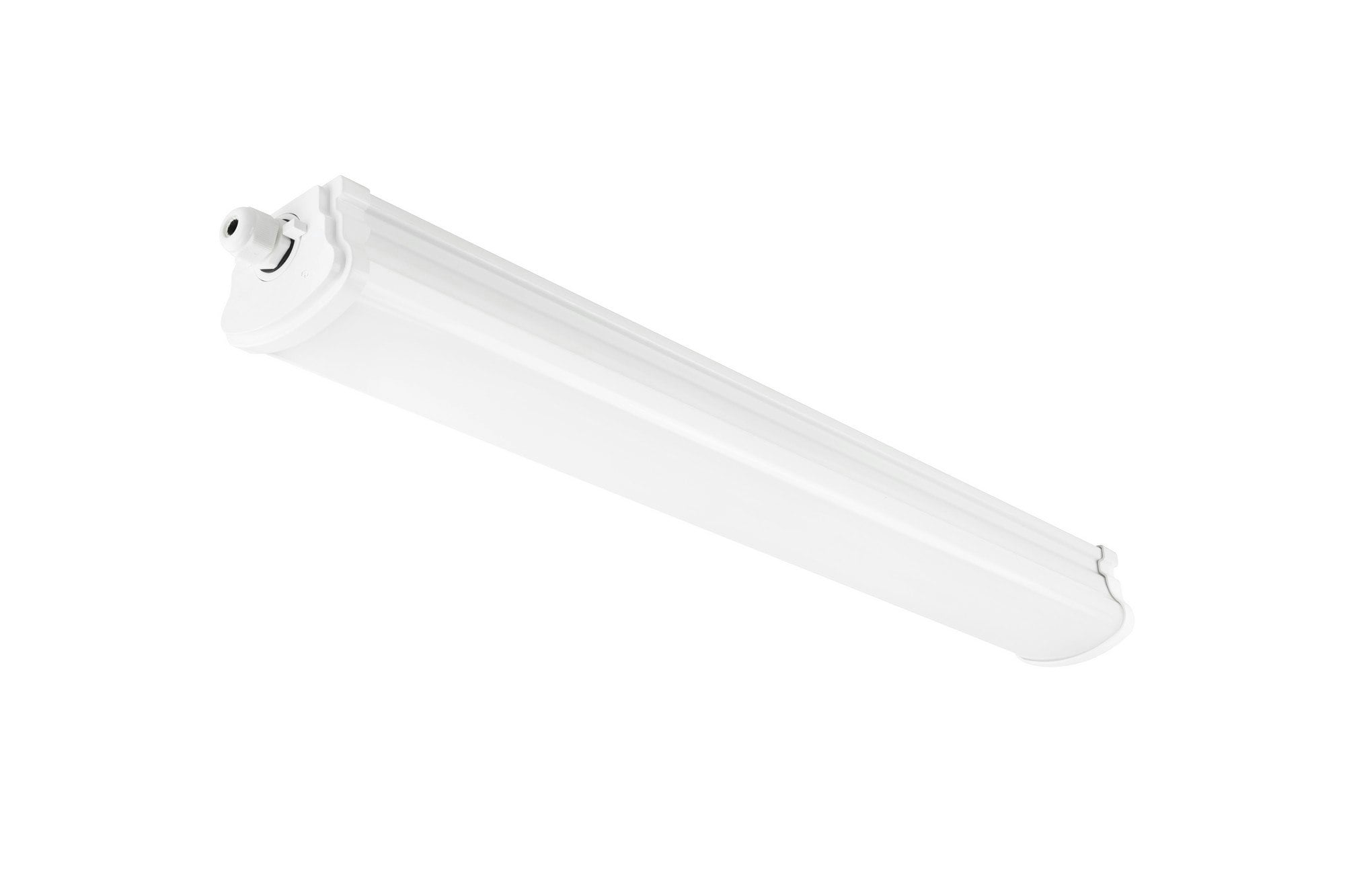 Rackhams Light/White Oakland 60 Double | Batten Fitting | - 1