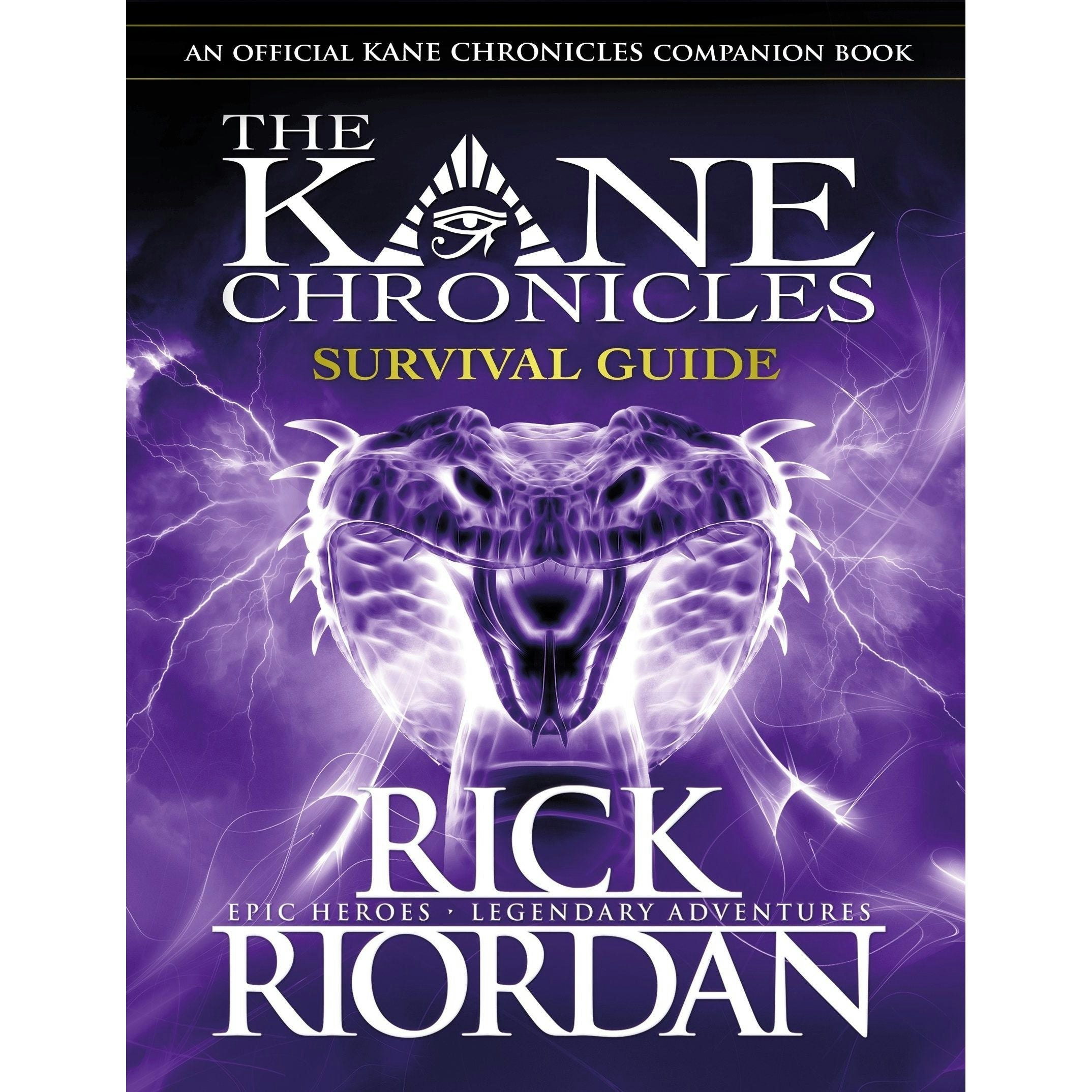 Survival Guide (The Kane Chronicles) by Rick Riordan, Hardback NEW - Image 9