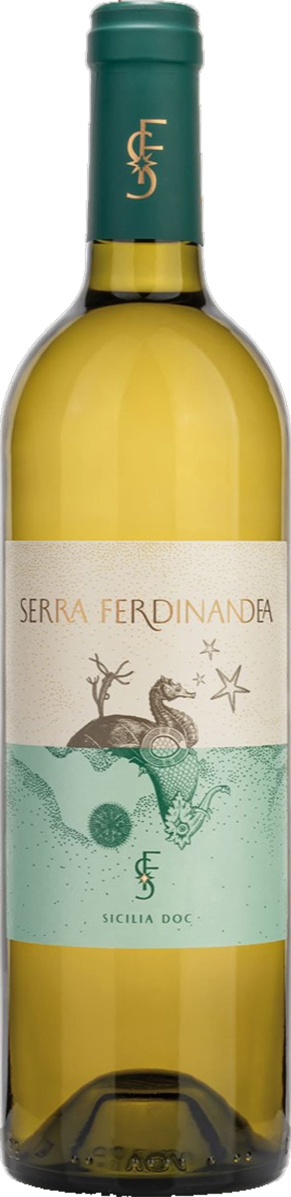 Various Wine White/Yellow/Green Planeta Serra Ferdinandea Bianco 2020 75Cl - Pack Of 6
