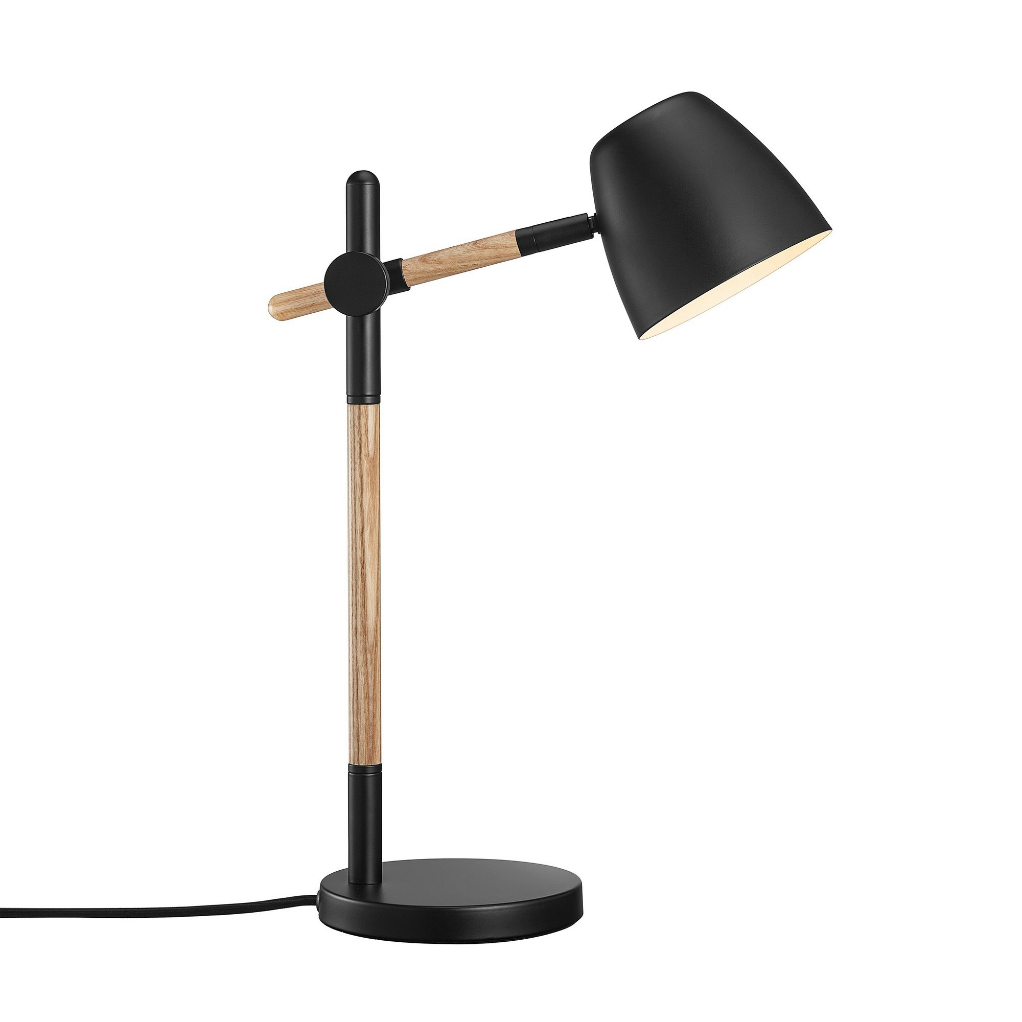 Rackhams Black Theo | Table Lamp | - 1