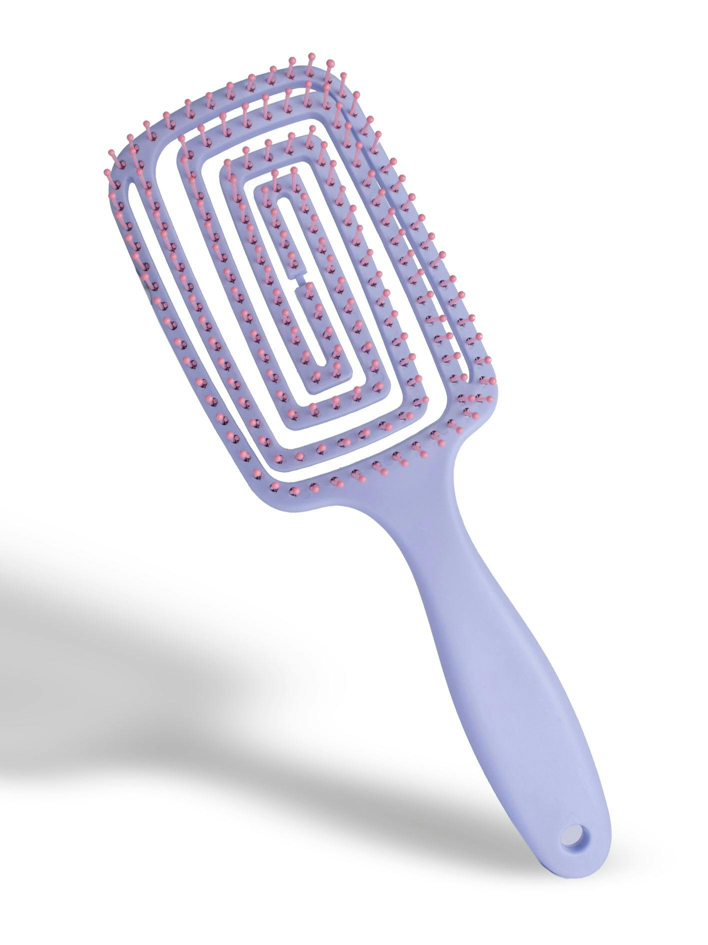 Hair Loving Detangling Wet Brush Gentle Pink Brush Purple - Image 2