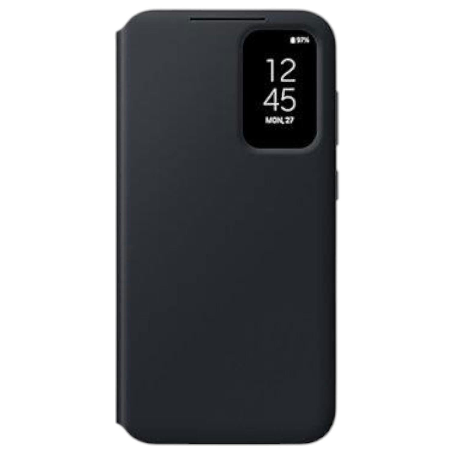 Samsung Black Galaxy S23 Fe Smart View Wallet Case - Ef-Zs711cbegww