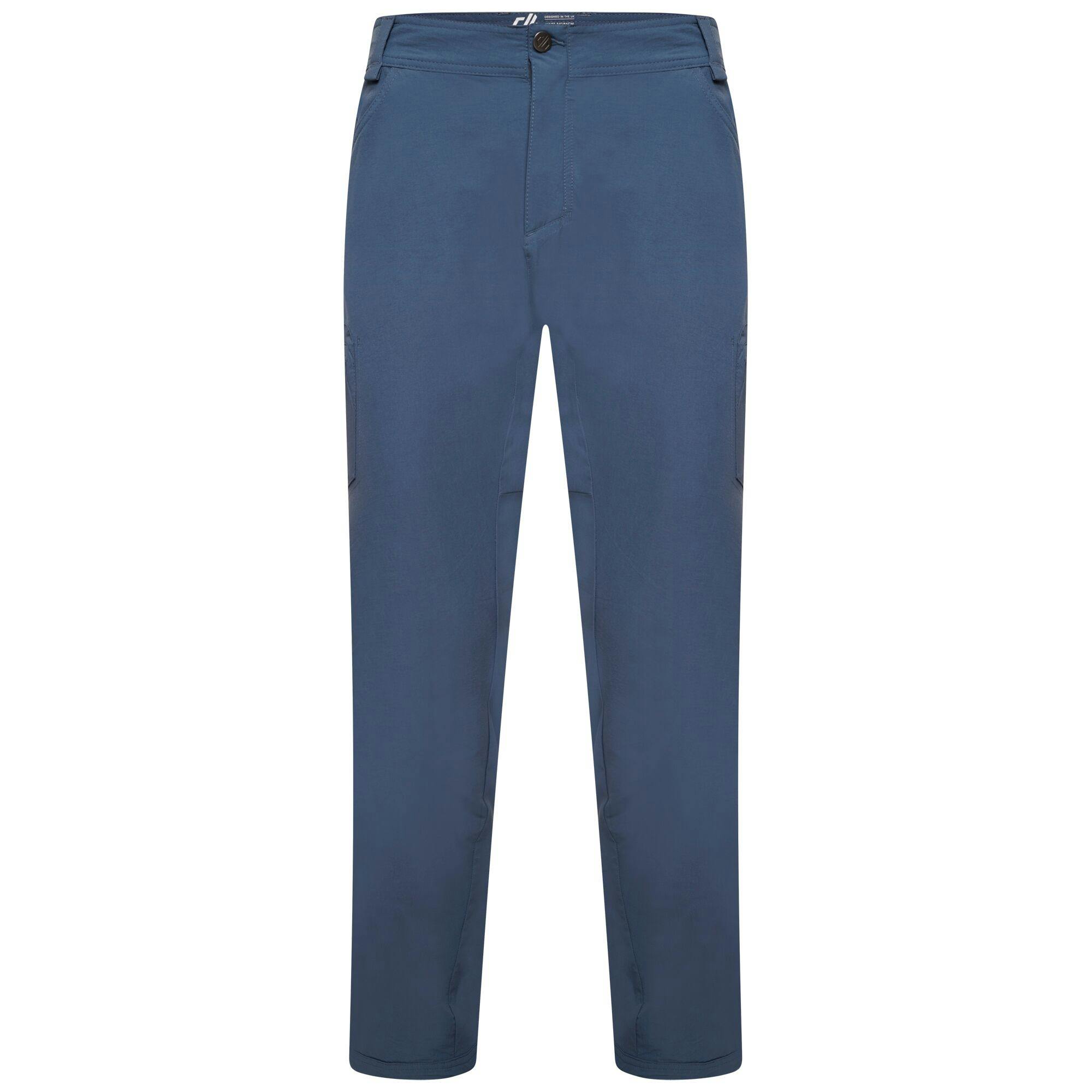 Dare 2B Men's Grey Tuned In Ii Walking Trousers - Orion - Orion - 34L - 92% Polyamide/8% Elastane