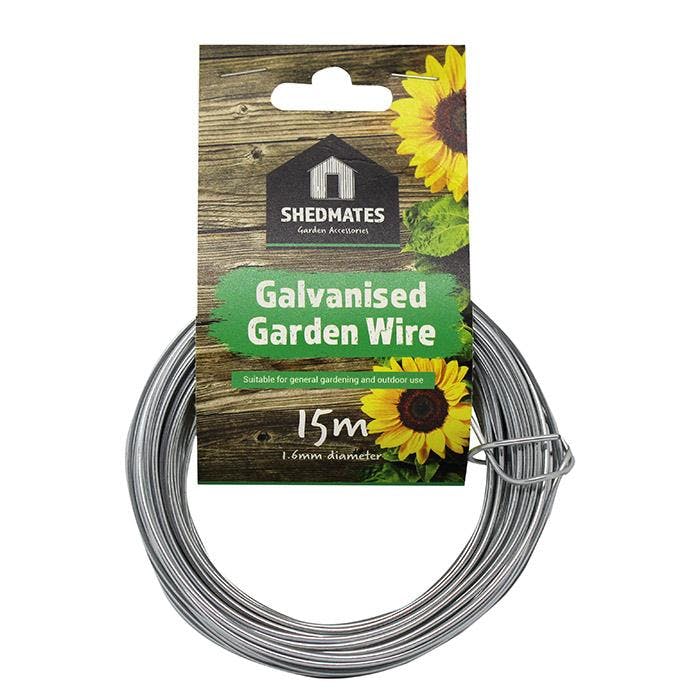 Kingfisher Galvanised Garden Wire 15M X 1.6Mm - One Colour - One Size - One Colour