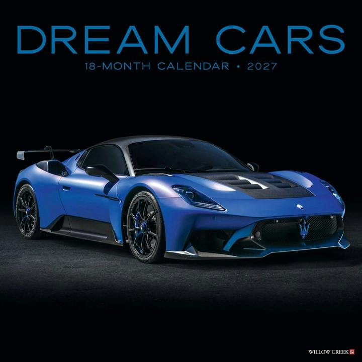 Rackhams Dream Cars Calendar 2027, Wall Calendars, Month To View, Transport, Gift - Image 7