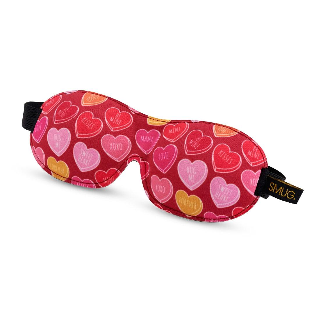 Smug Women's Red Contou 3D Blackout Sleep Mask In - Image 5