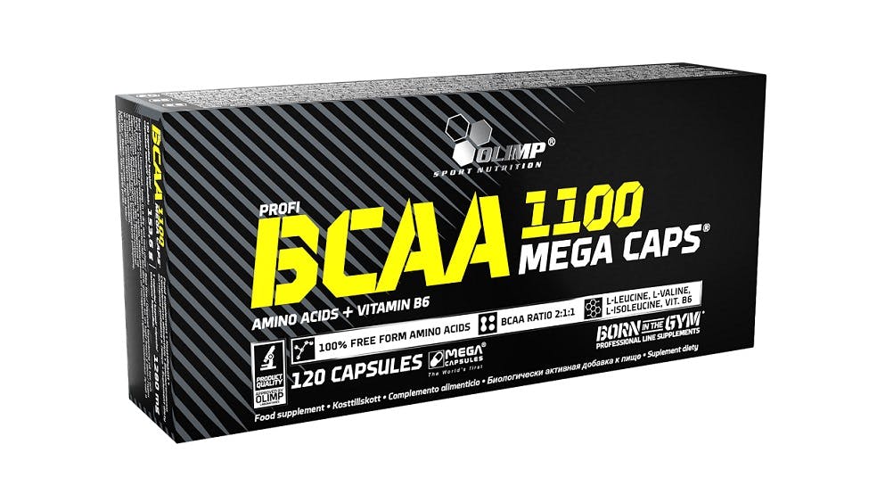 Olimp Nutrition Bcaa 1100 Mega Caps 120 Capsules - Image 3