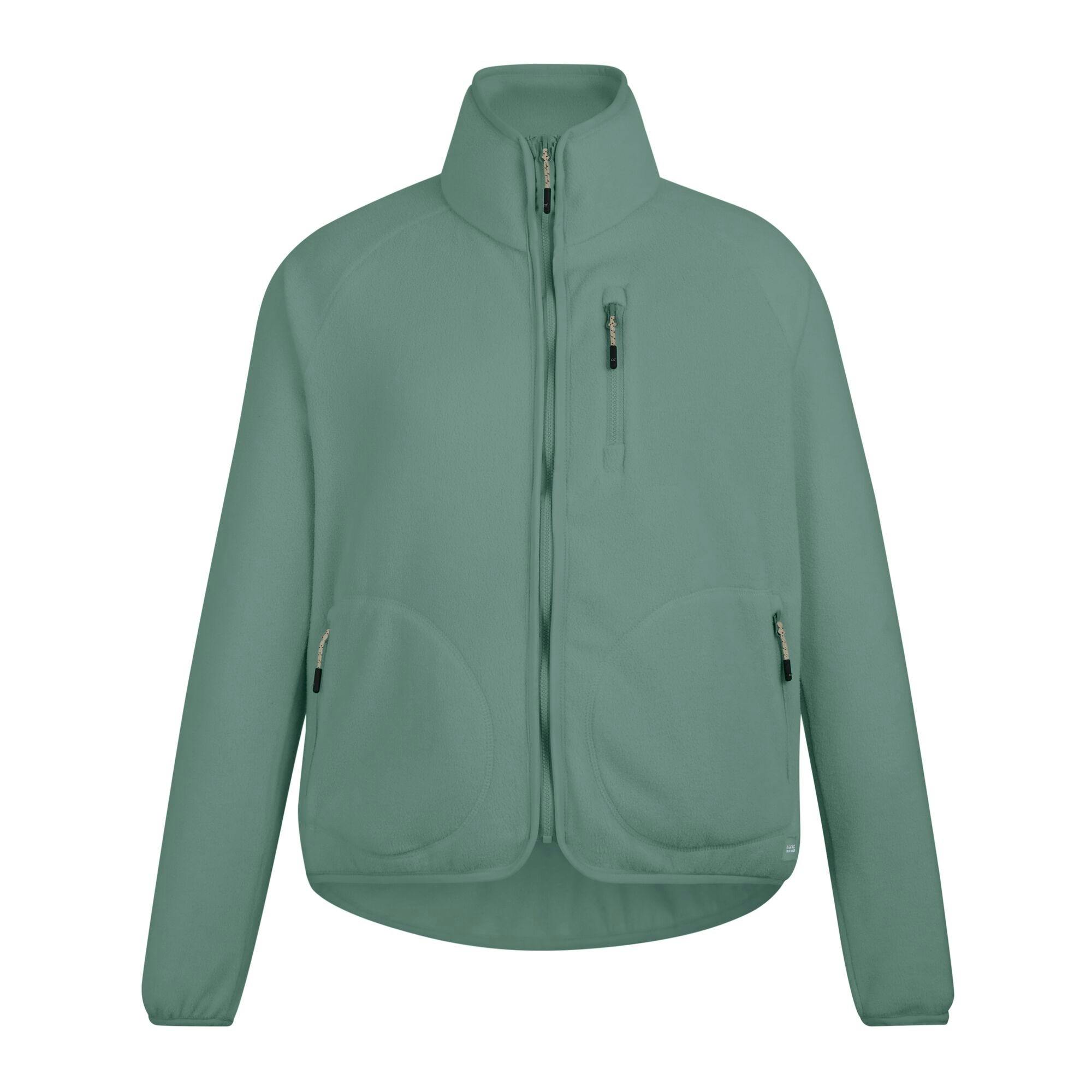 Regatta Women's Frankie Full Zip Fleece Jacket - Ivy Moss - 20 Uk - Ivy Moss - 100% Polyester