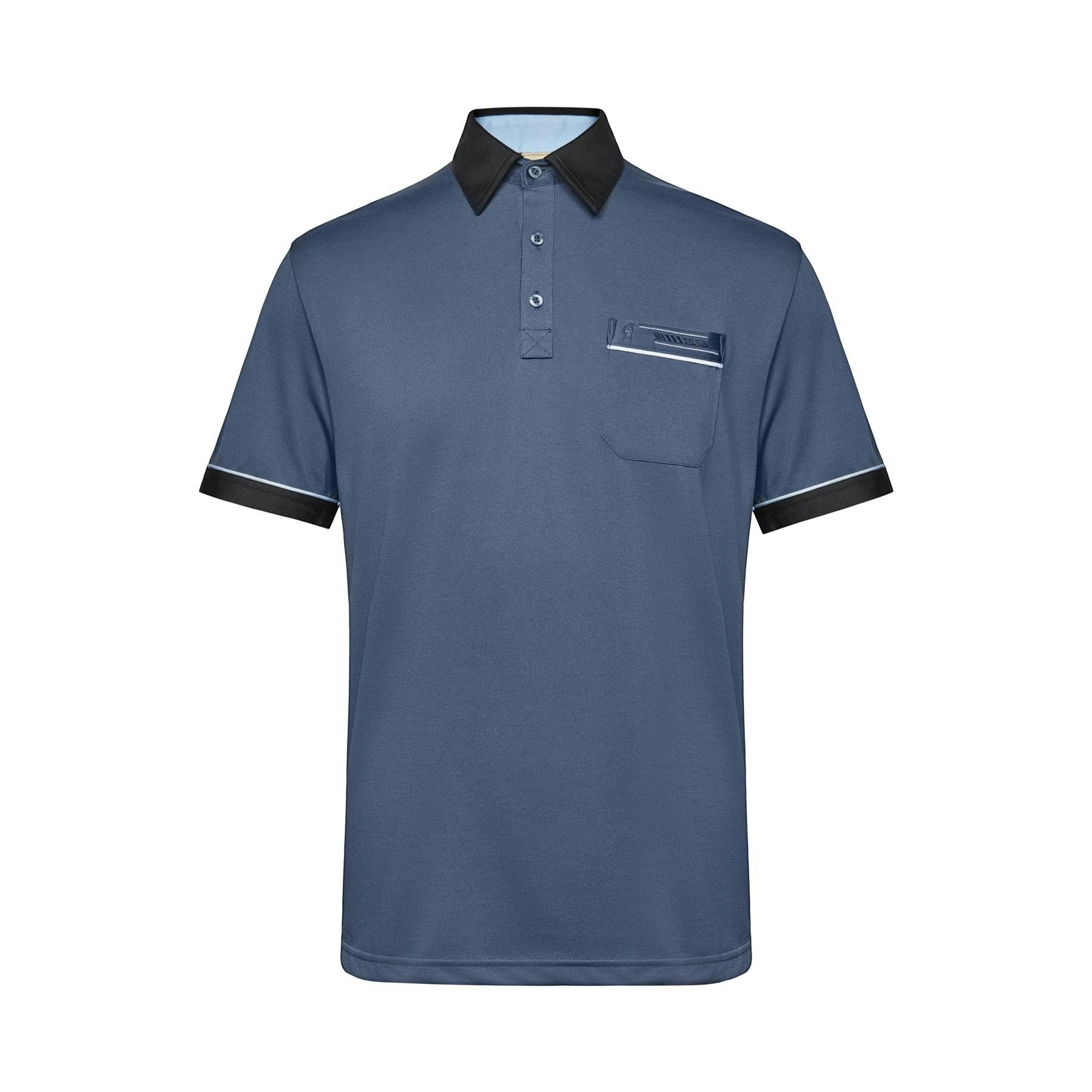 Gabicci Men's Indigo G00x62 Polo Shirt Classic - S