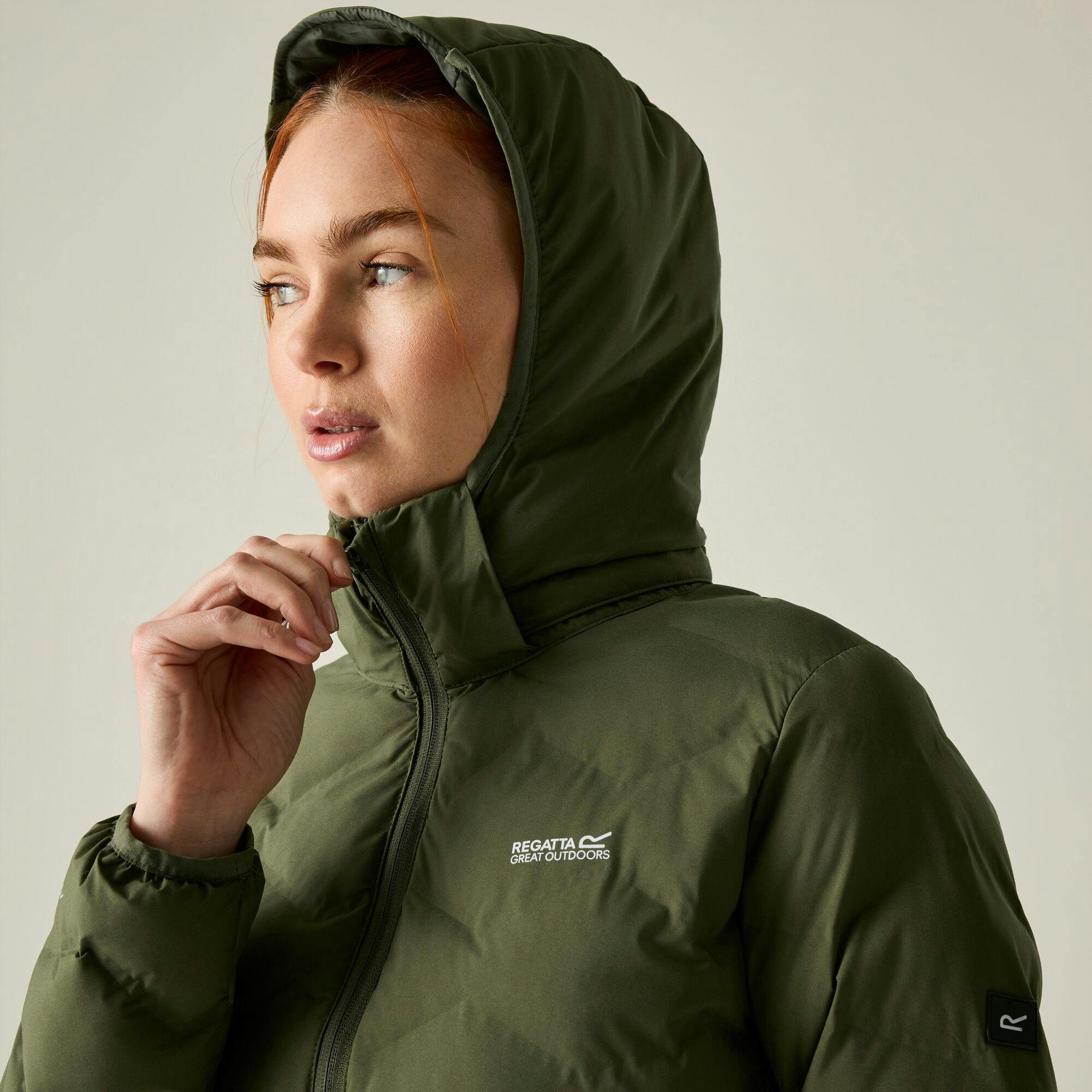 Regatta Women's / Deyla Quilted Padded Jacket - Olive Night - 16 Uk - Olive Night - 100% Recycled Polyester