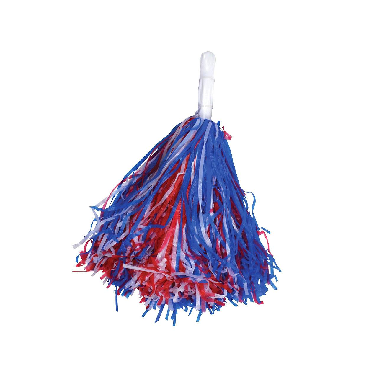 Bristol Novelty Red/White/Blue Tricolour Pom Pom - One Size