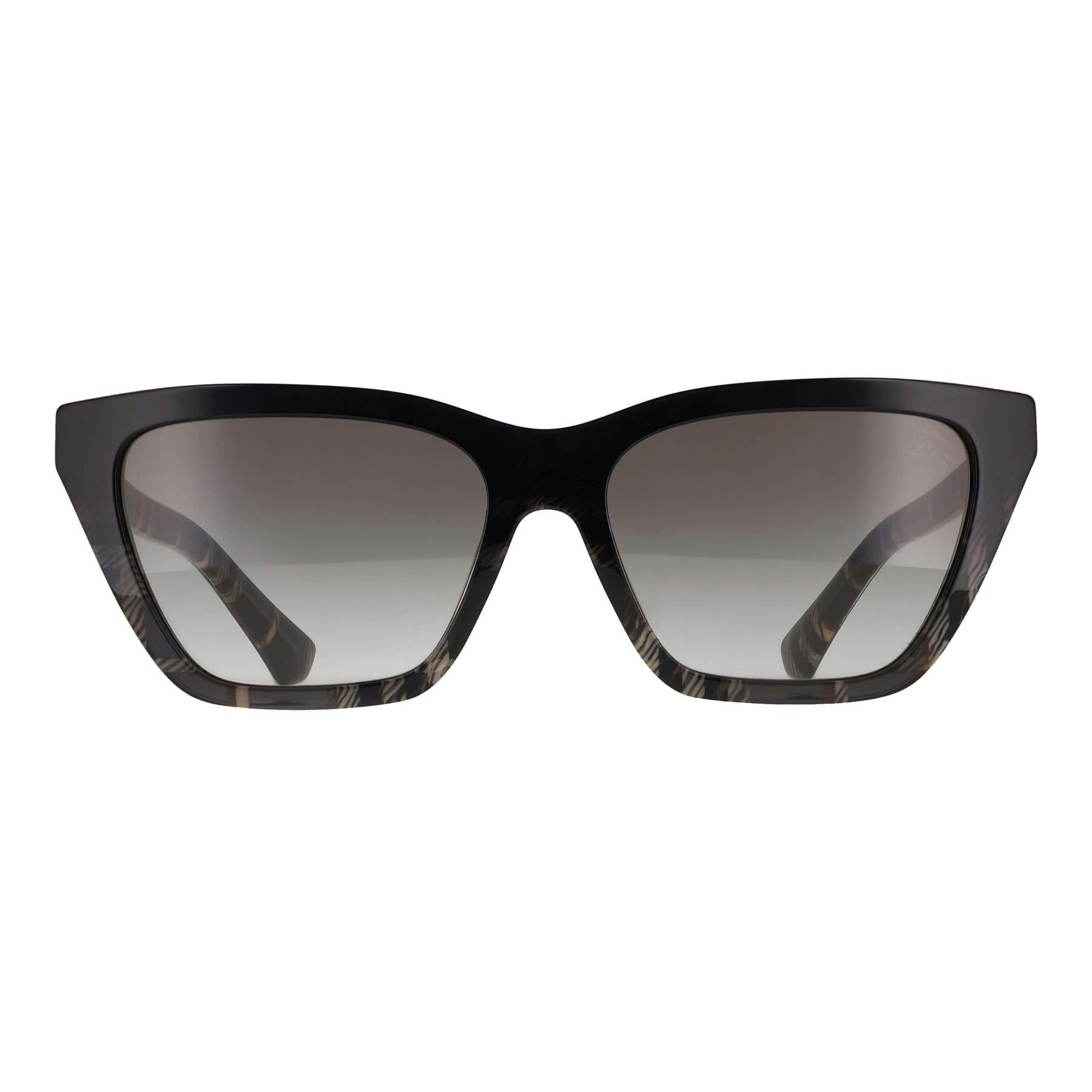 Burberry Women's Grey Woman Be4468 420011 Sunglasses Acetate Cat Eye Normal Shaded - Image 6