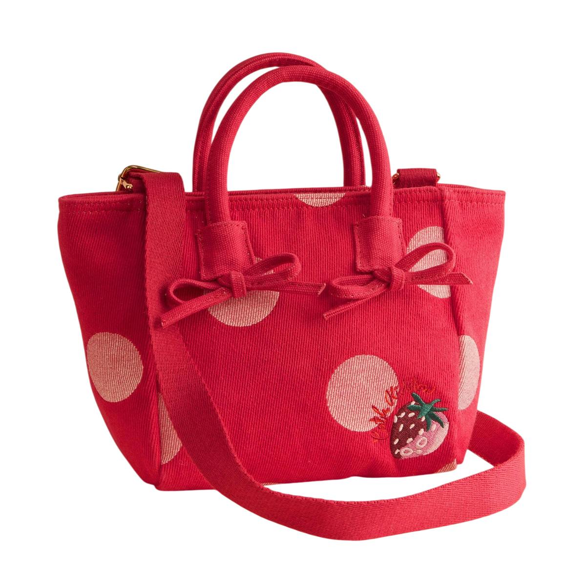 Cath Kidston Red Polka Dot Crossbody Bag - One Size - 100% Mixed