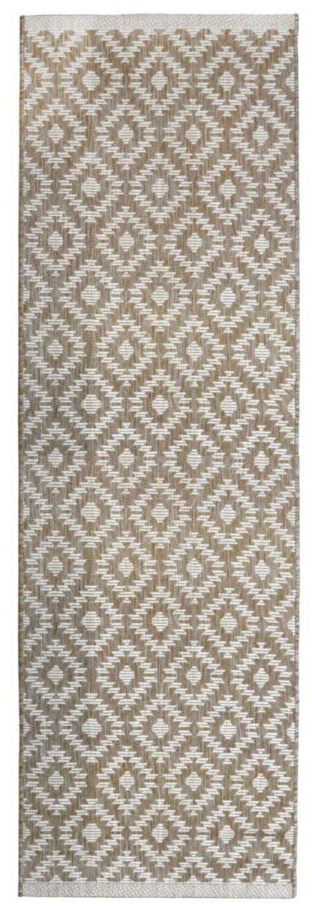 Rackhams Beige County Genesis Indoor & Outdoor Rug - 67X200 Cm