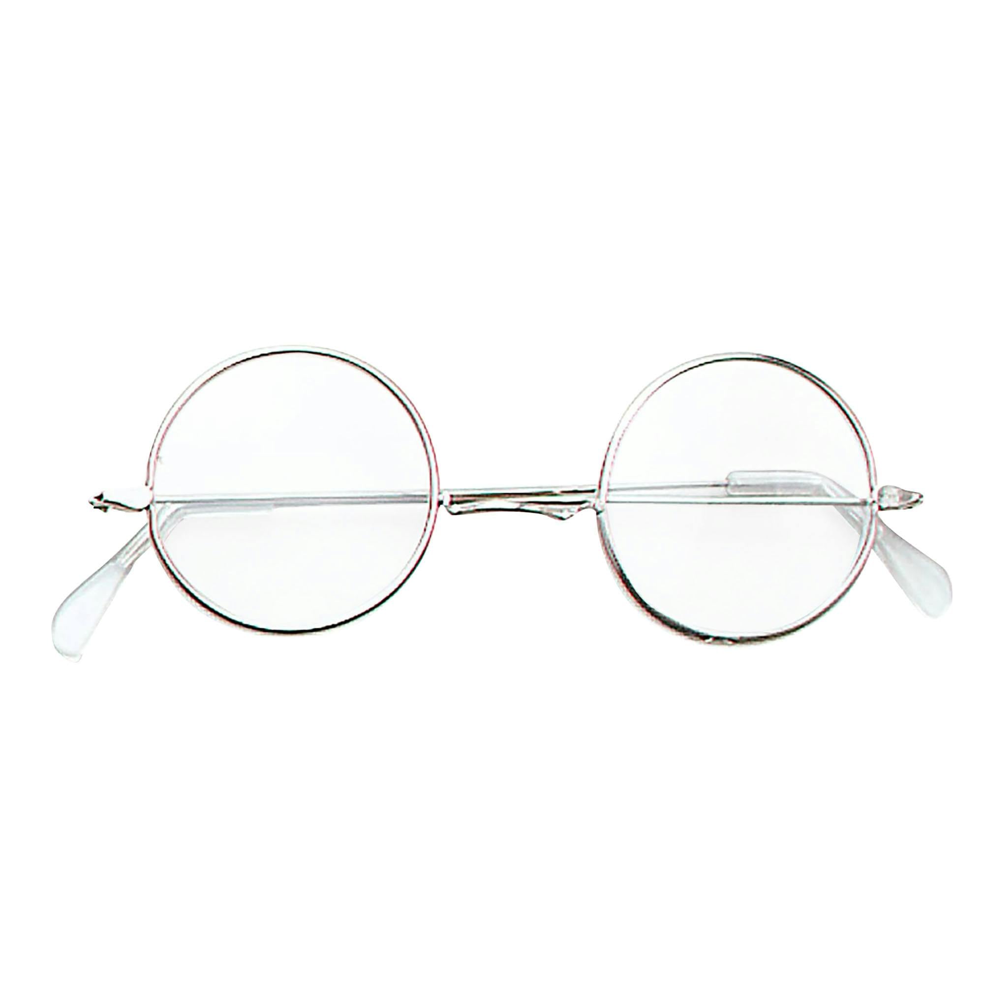 Bristol Novelty Unisex Adults 60S Style Glasses - Clear - Clear - One Size