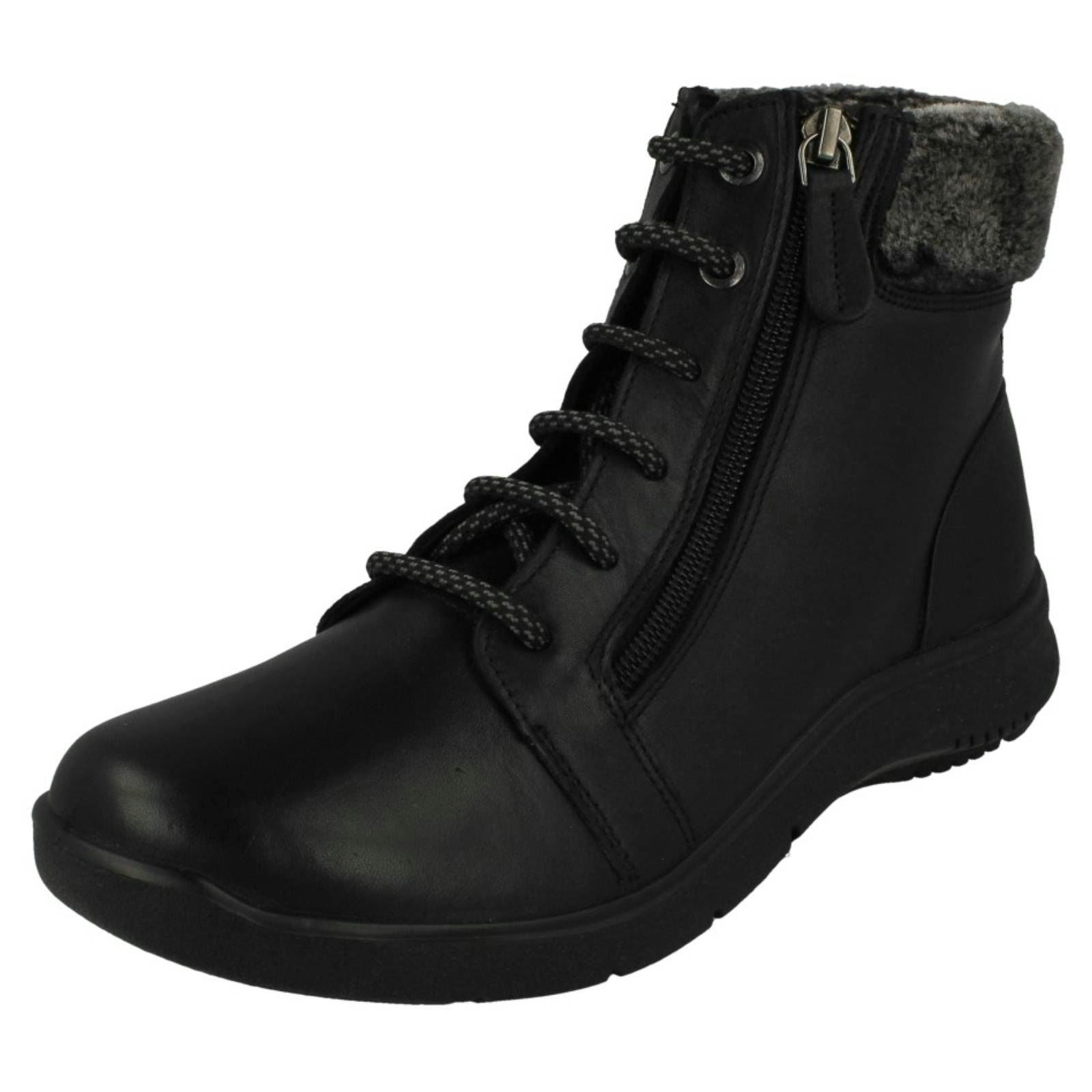Padders Women's Black Ankle Boot Glad - Uk 4.5