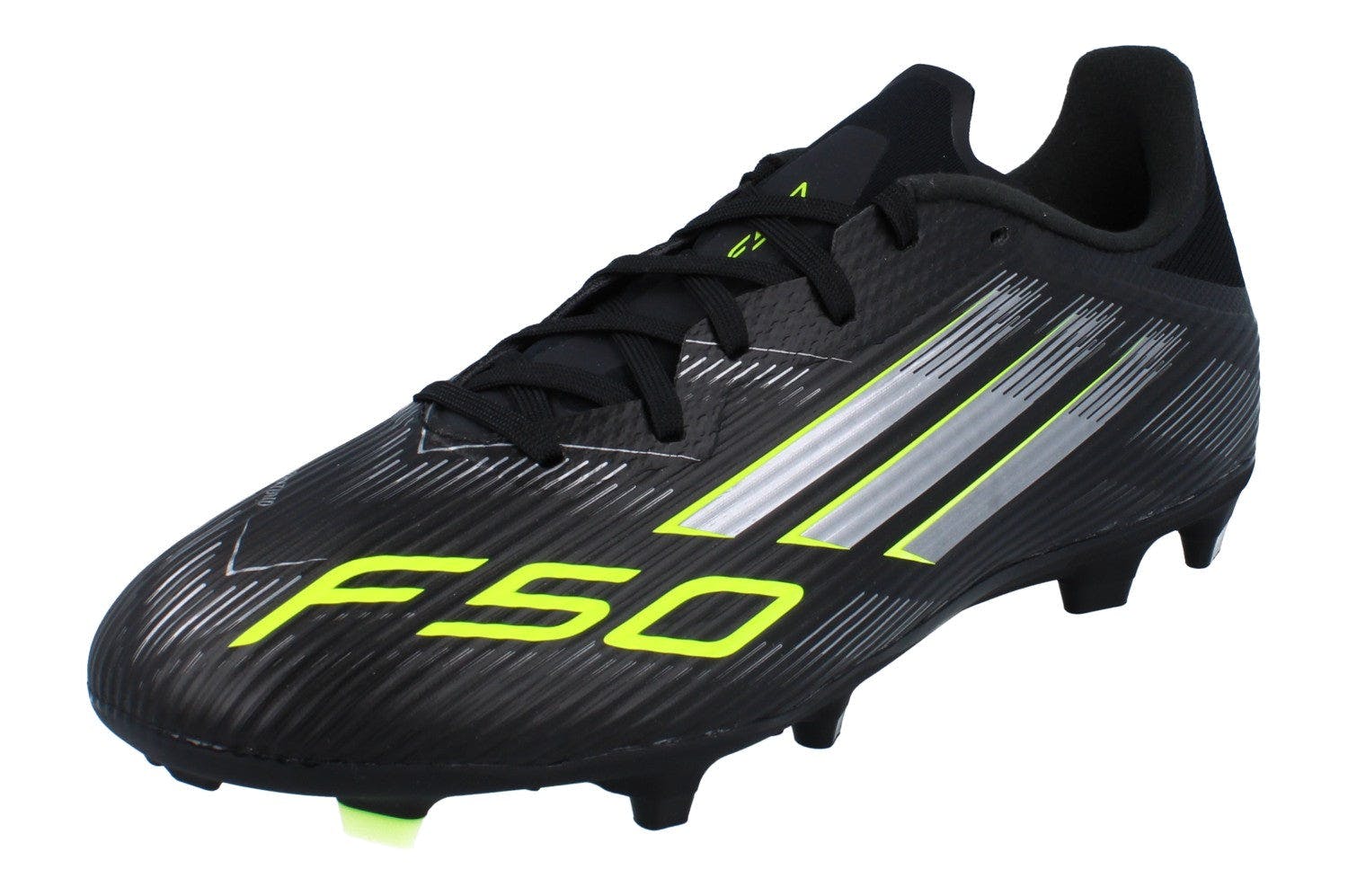 Adidas Men's Black/Grey/Green F50 League Fg/Mg Football Boots Ji0007 - Uk 7 | Us 7.5 | Eu 40 2/3