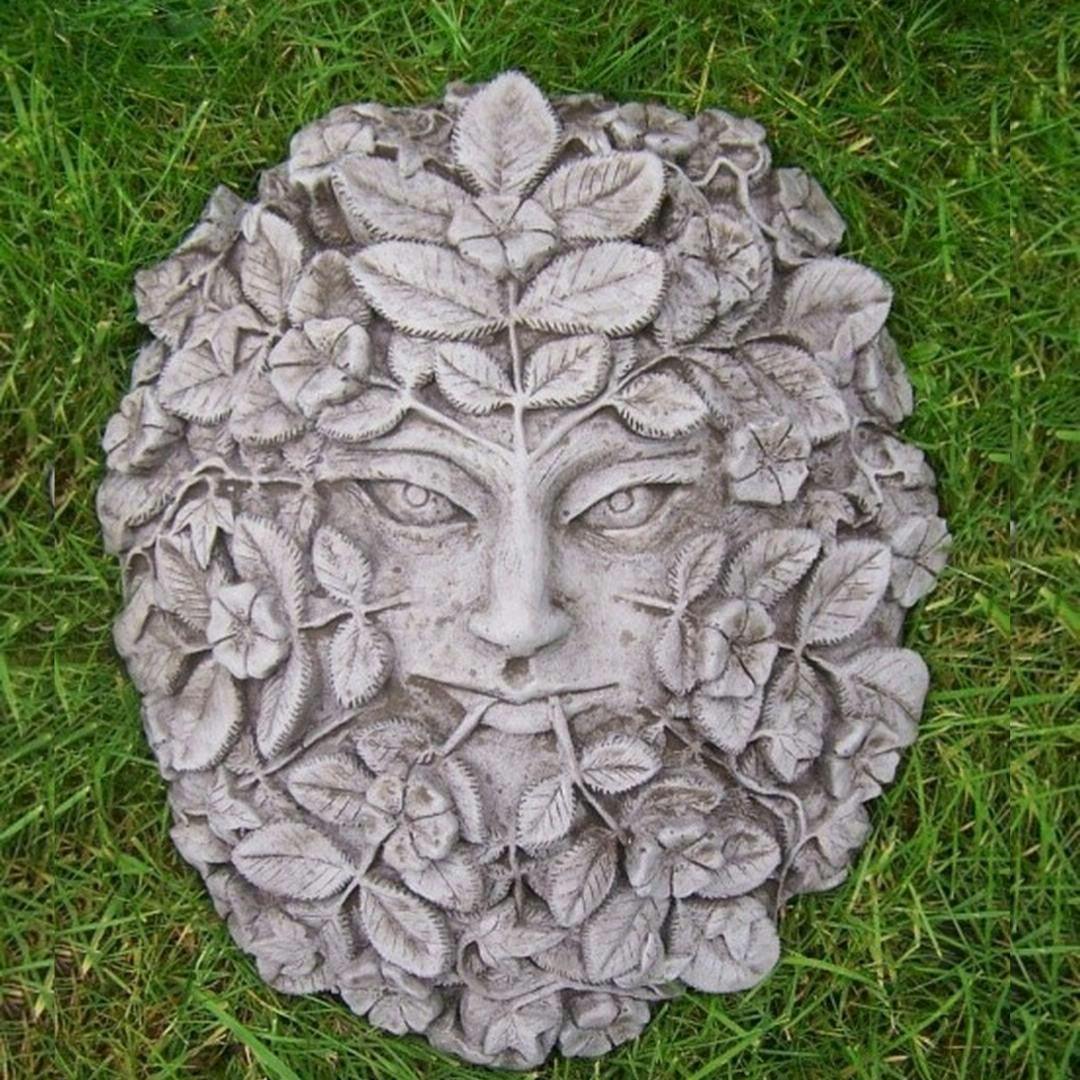 Rackhams Women's Stone Cast Large Leaf Wall Plaque