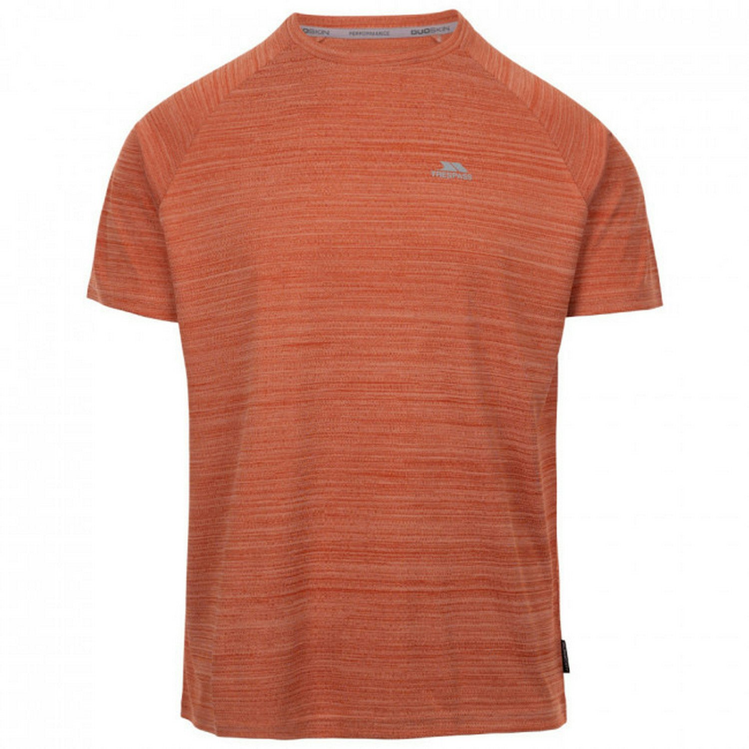 Trespass Men's Leecana Tp75 T-Shirt - Salsa Marl - Salsa Marl - Large