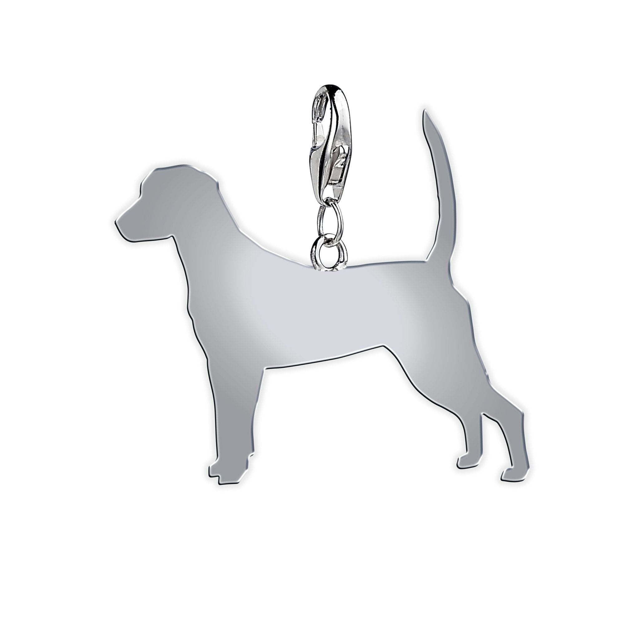 Mylee London Silver Harrier Silhouette Charm - No - Clip On Charm