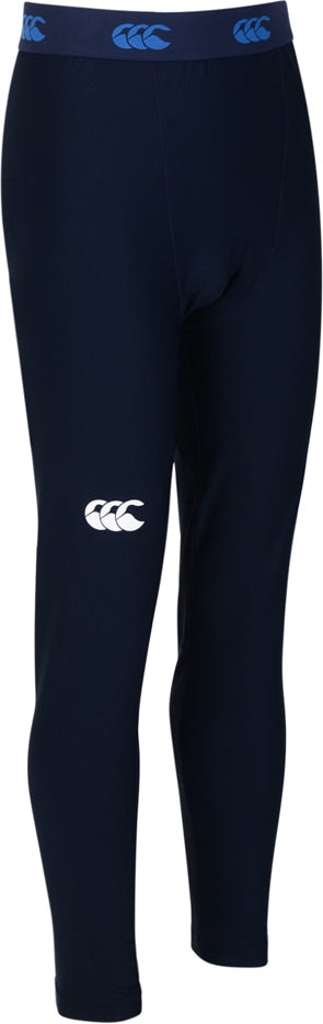 Canterbury Boys Blue ' Thermoreg Baselayer Leggings {Qe712740} - Navy - Youth Medium
