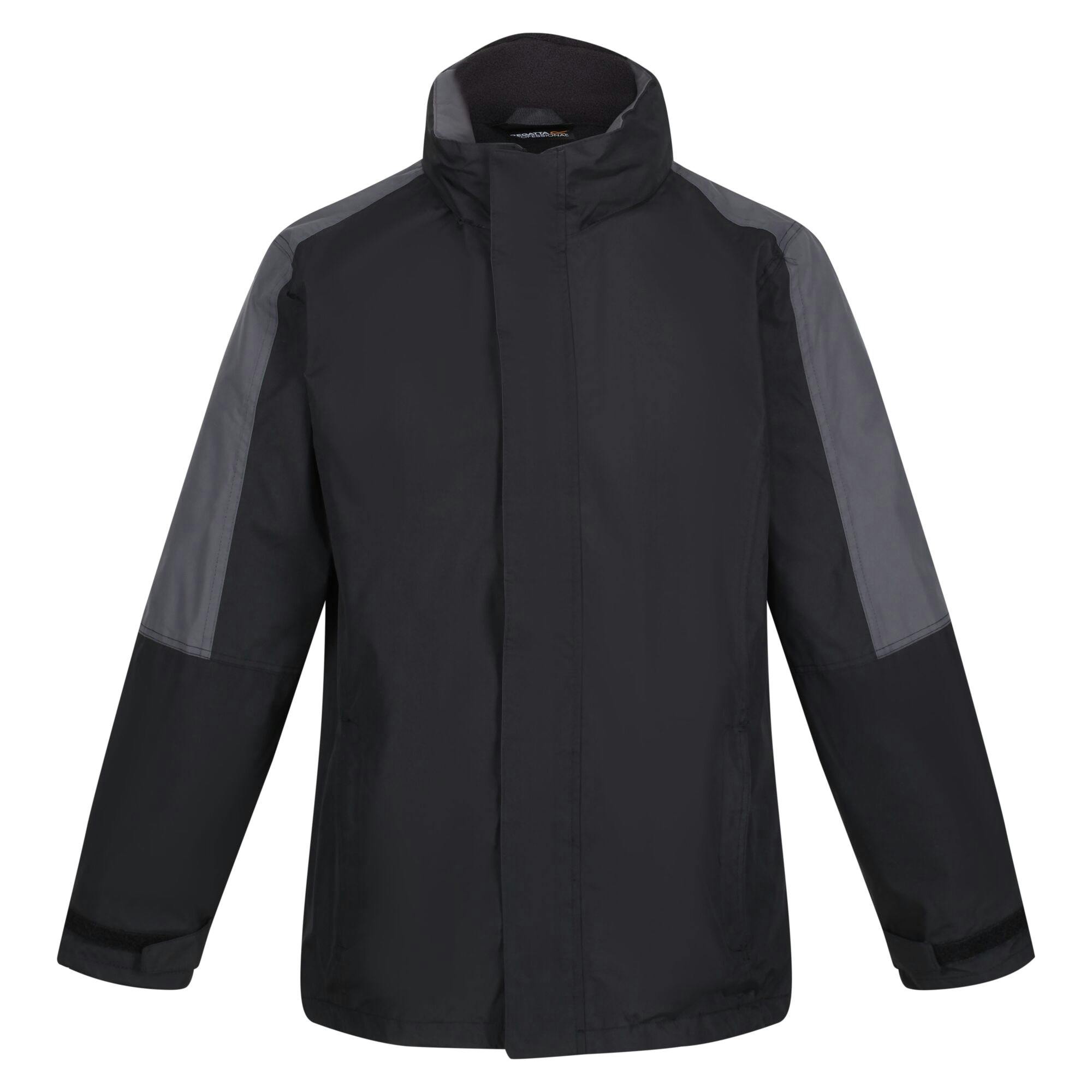 Regatta (M, Black/Seal Grey) Mens Defender Iii 3-In-1 Jacket (Waterproof & Windproof) - Image 2