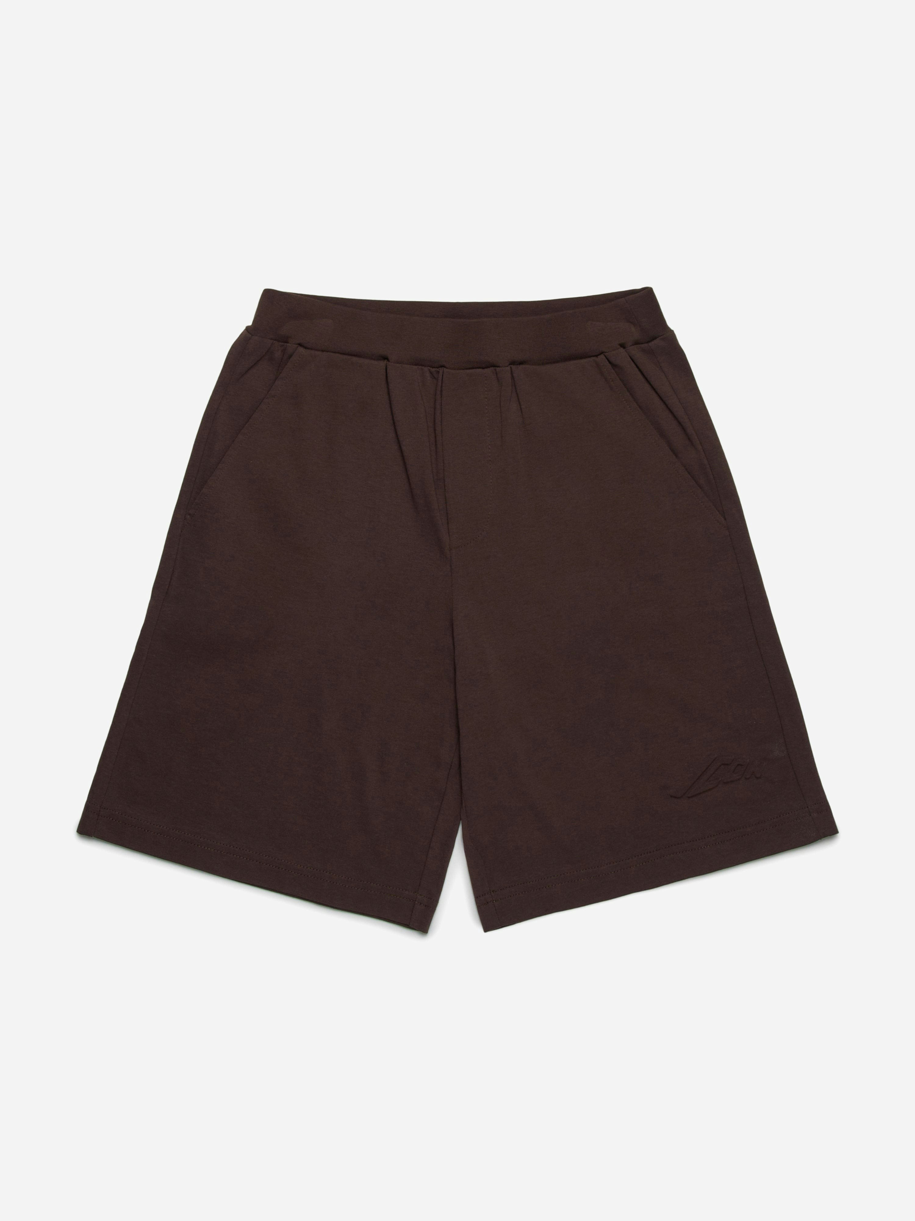 Dsquared2 Kids Boys Brown Icon Shorts In - 8 Yrs