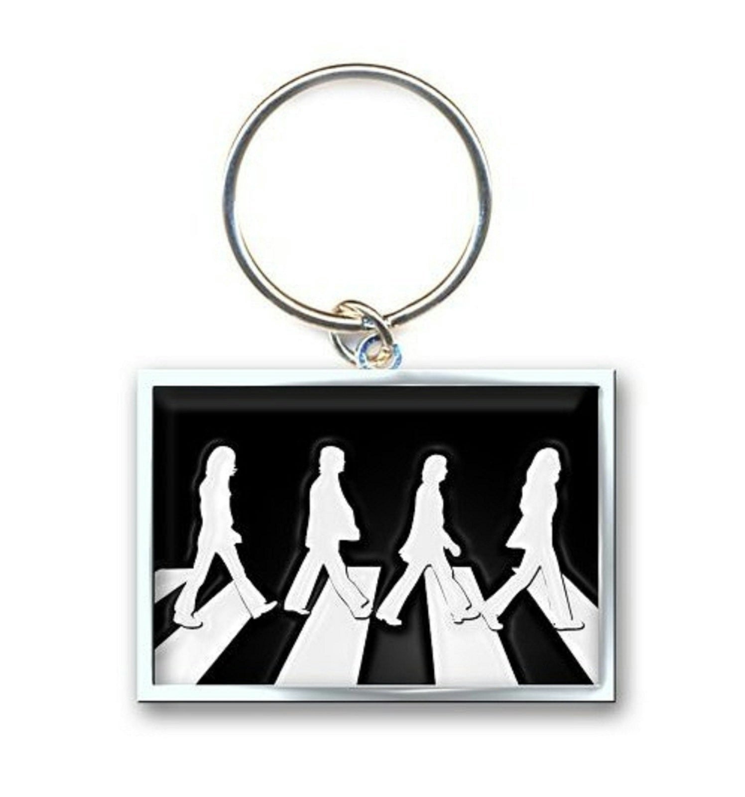 Paradiso Clothing The Beatles Keyring Abbey Road Crossing Keychain
