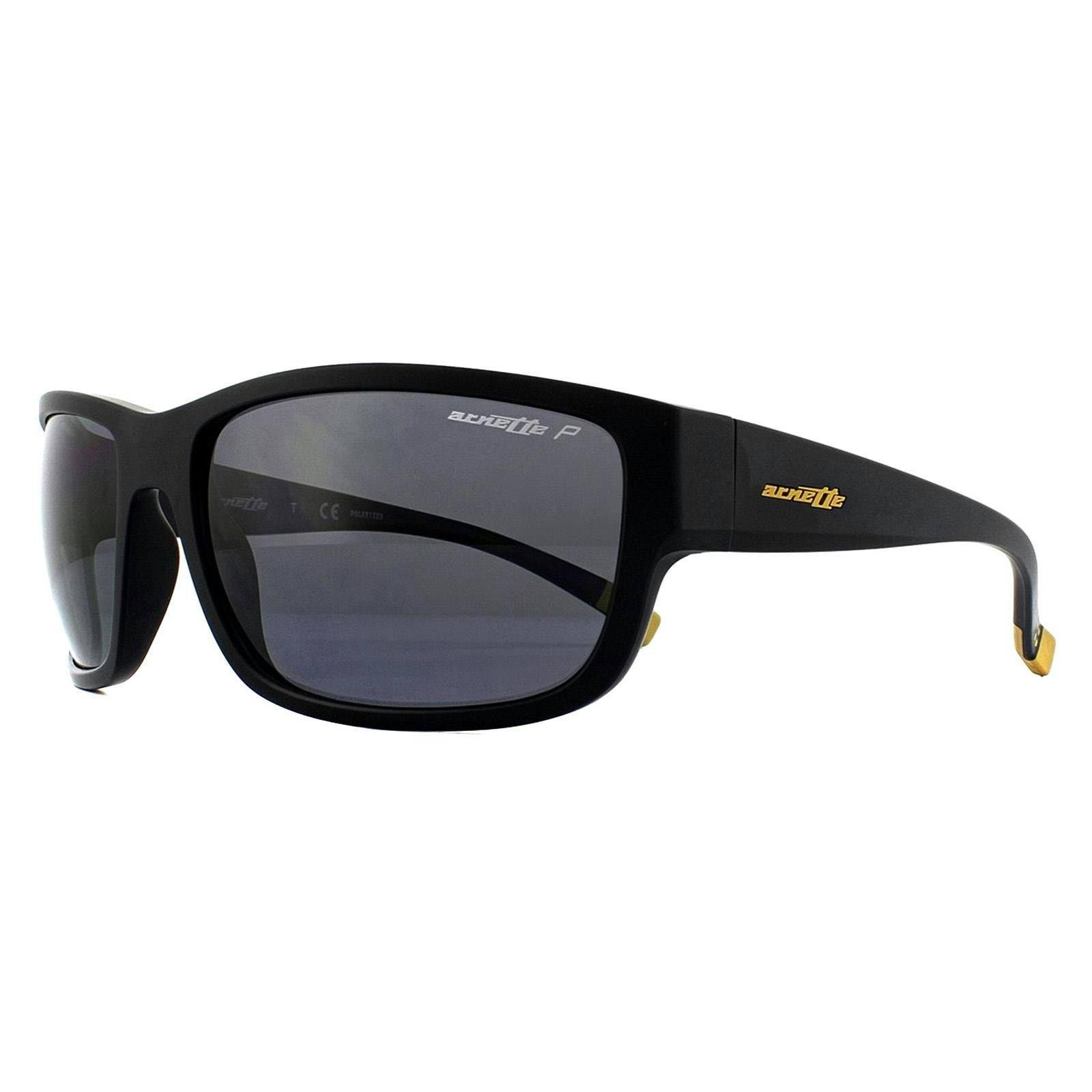 Arnette Men's Black 4256 Bushwick Sunglasses