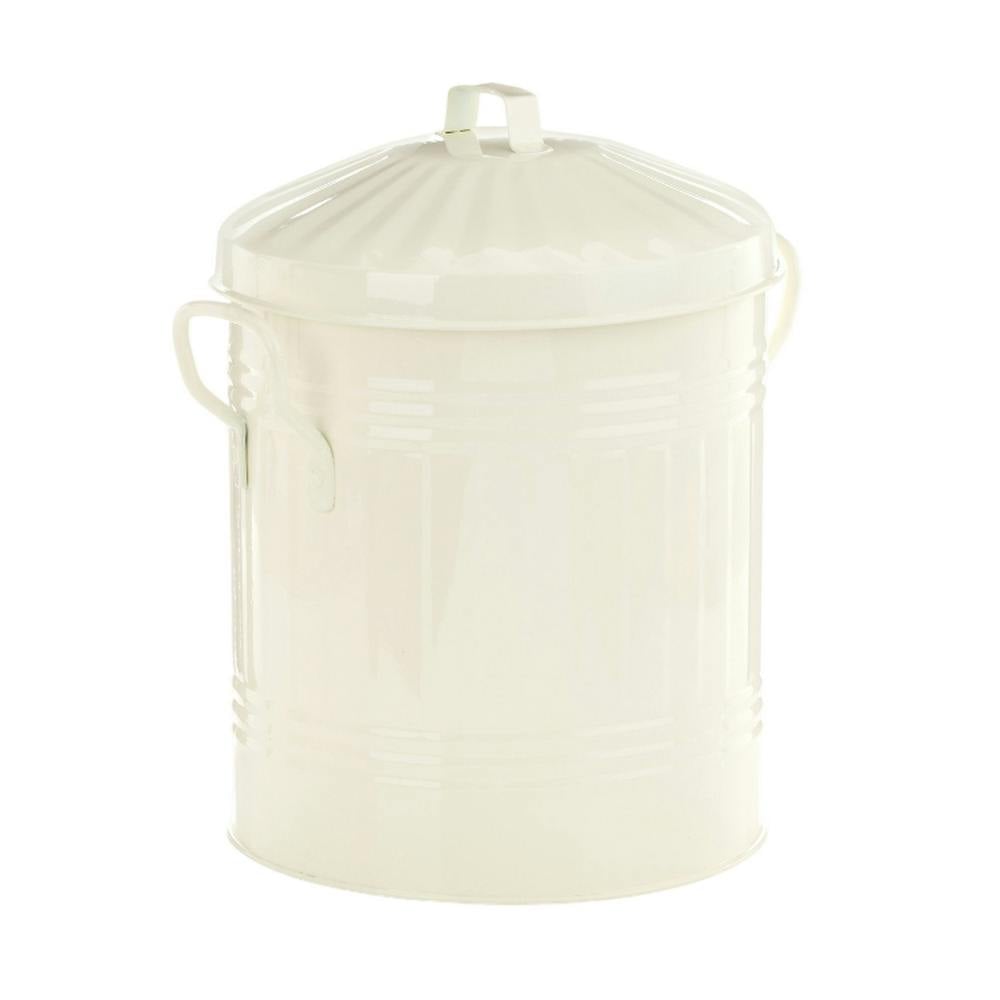 Rackhams Cream Metal Mini Bin 12 X 10'' - One Colour - One Size - One Colour