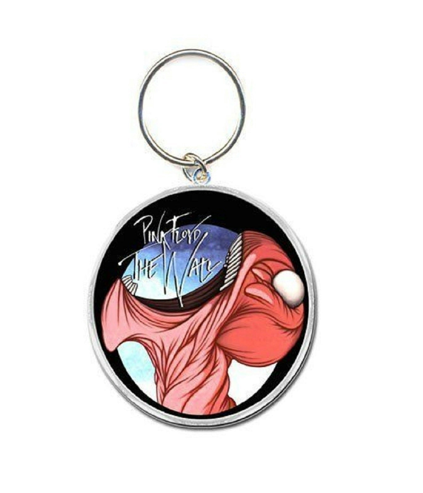 Paradiso Clothing Pink Floyd Keyring The Wall Eat Head Keychain