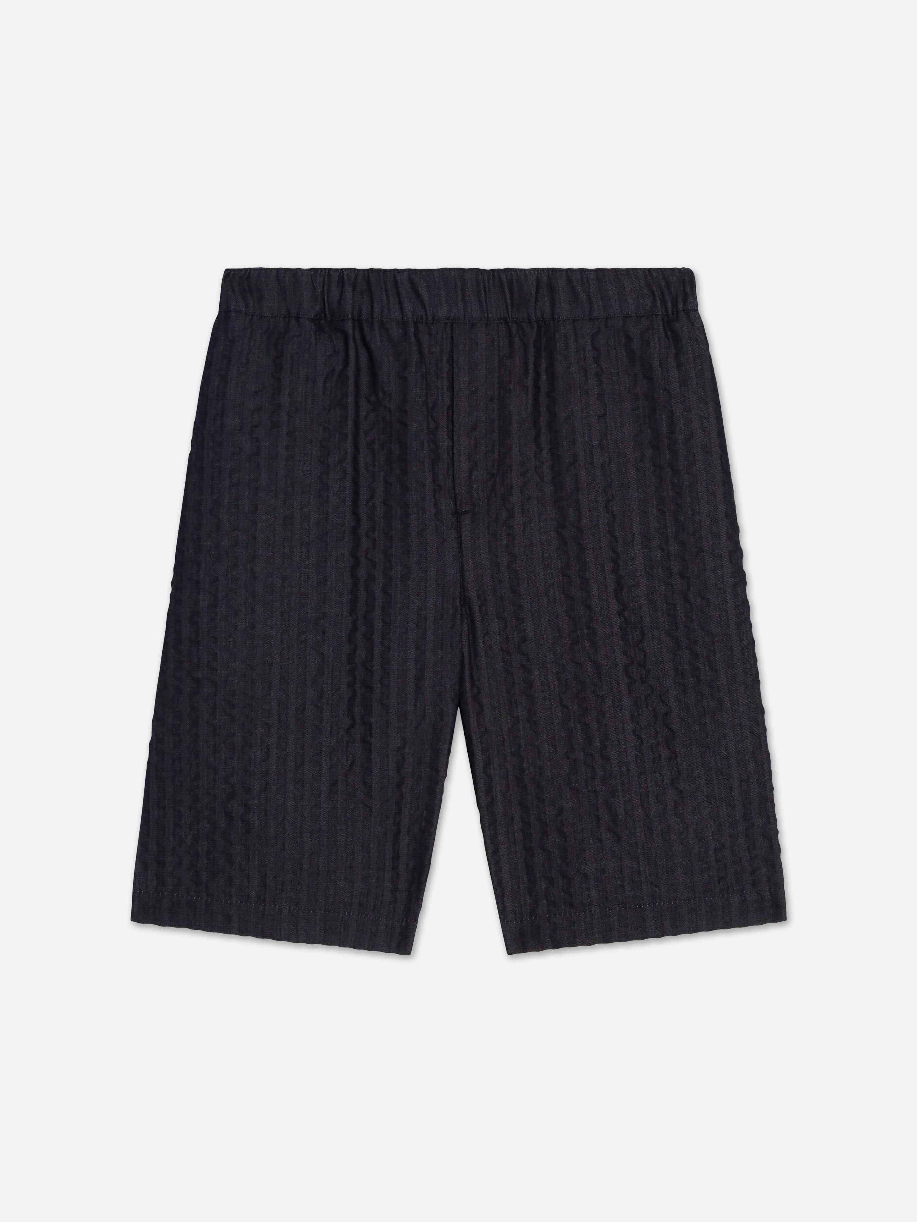 Dolce & Gabbana Kids Boys Dolce & Gabbana Denim Bermuda Shorts In Navy - Navy - 14 Yrs